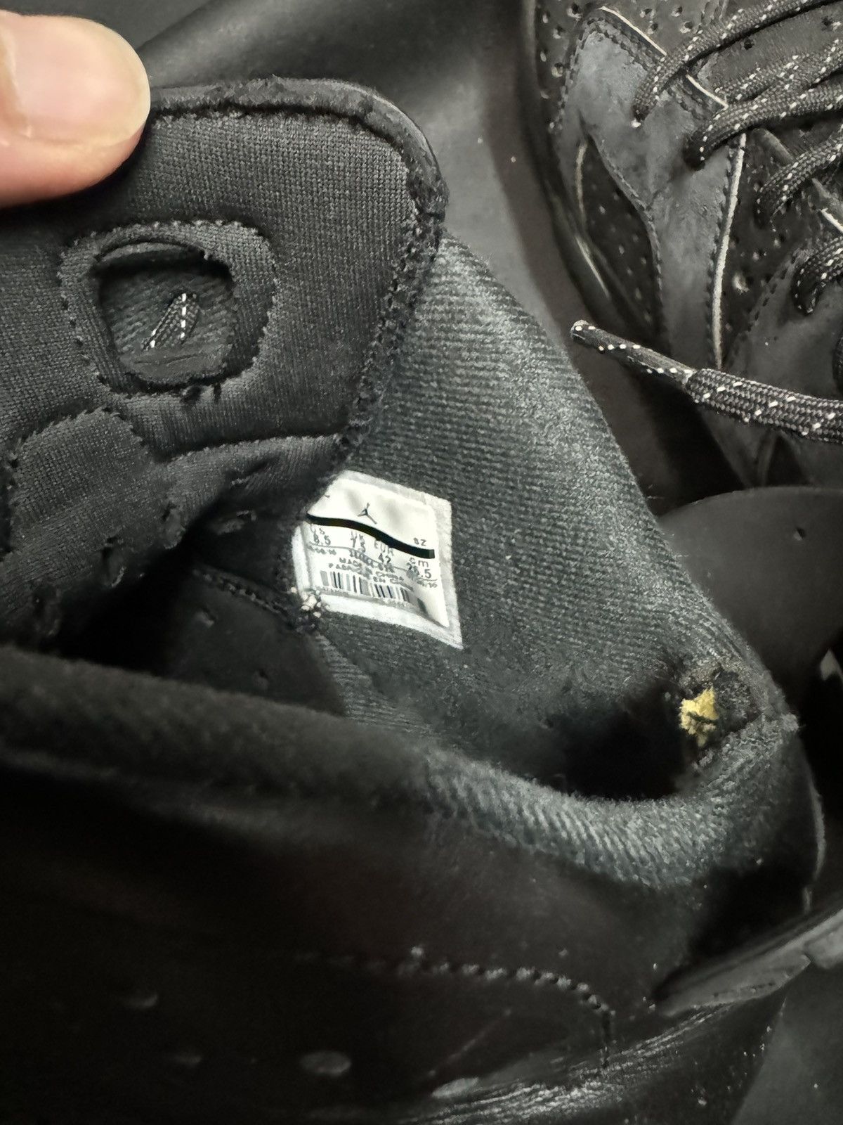 Jordan Brand Jordan 6 Retro Black Cat Size US 8.5 / EU 41-42 - 8 Thumbnail
