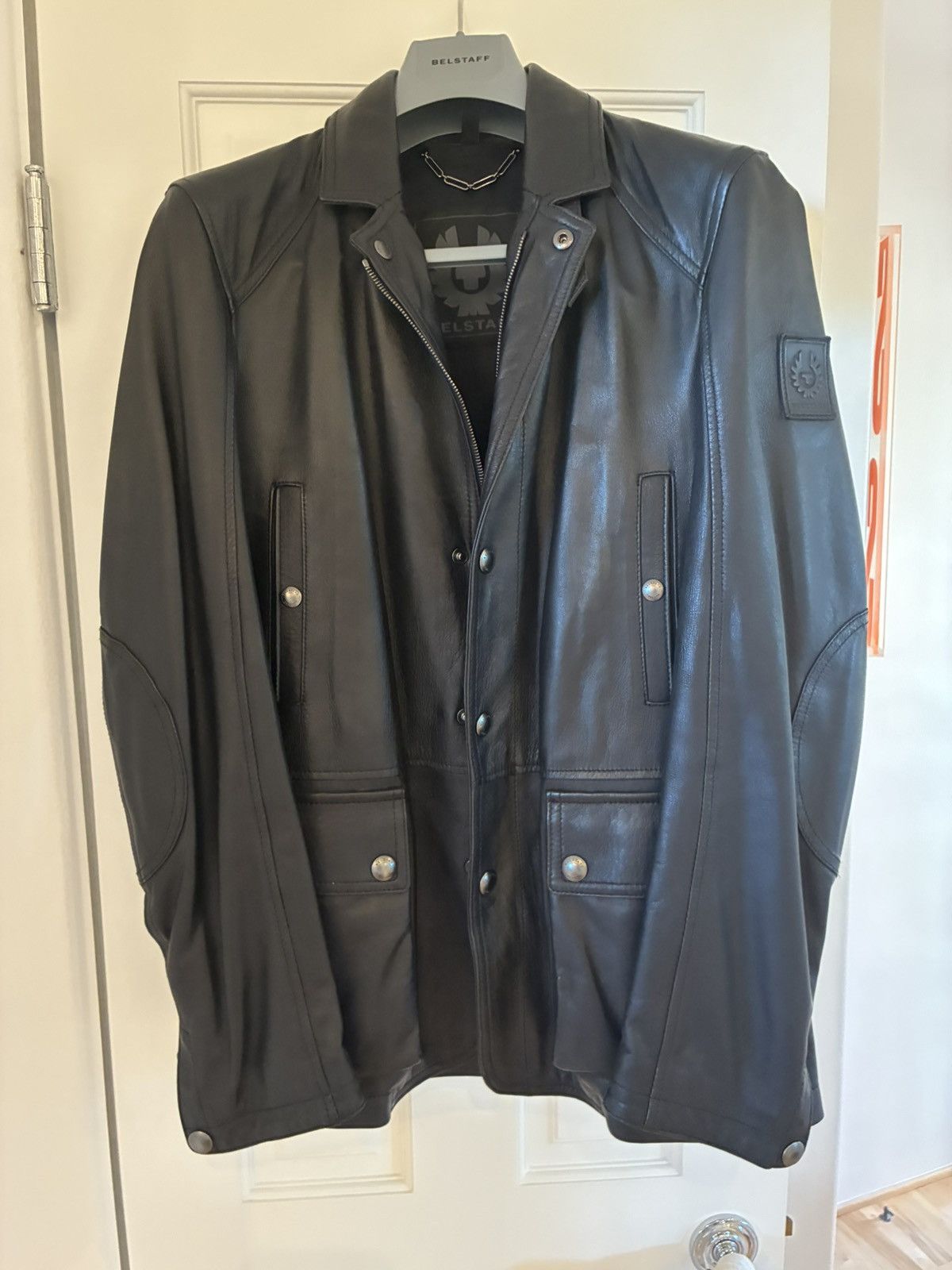 Belstaff Belstaff black leather field jacket Size US S / EU 44-46 / 1 - 1 Thumbnail
