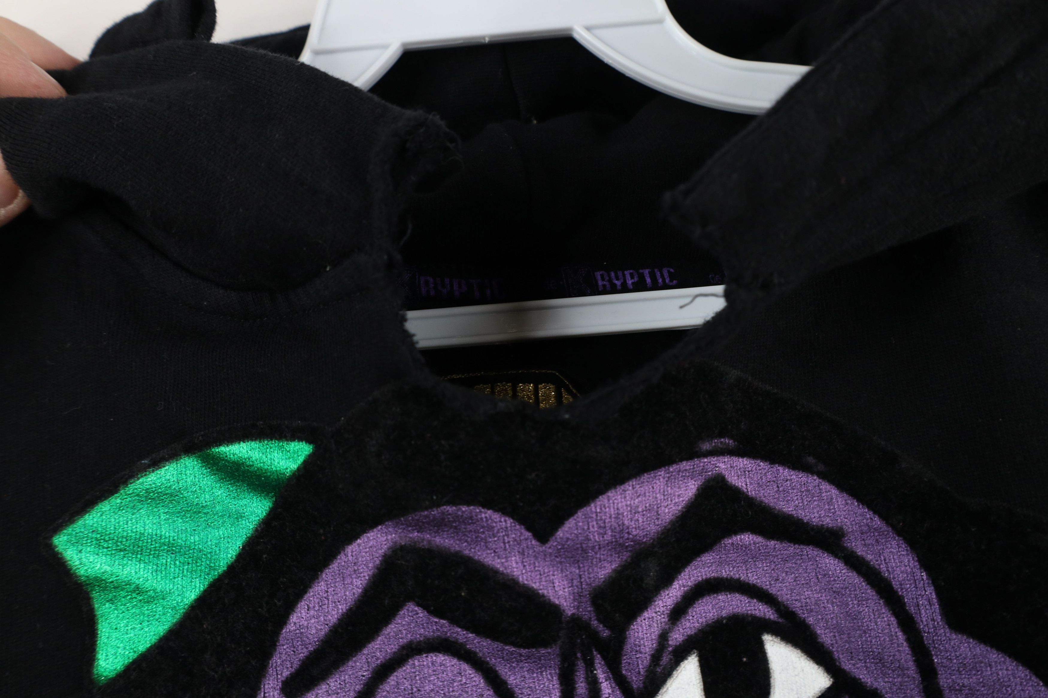 Vintage Vintage Y2K Sesame Street x de Kryptic The Count Hoodie Size L / US 10 / IT 46 - 5 Thumbnail