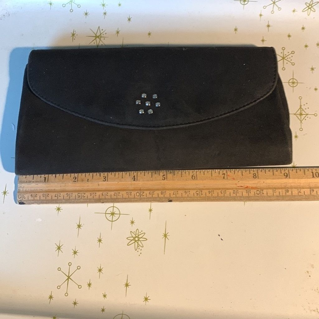 Other Black clutch evening bag rhinestones Size ONE SIZE - 5 Thumbnail