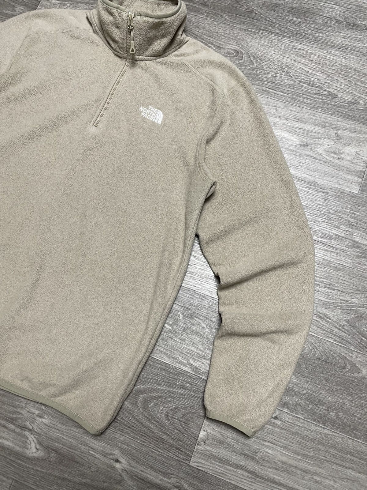 The North Face The North Face Beige Full Zip Fleece Size M Mens Size US M / EU 48-50 / 2 - 5 Thumbnail
