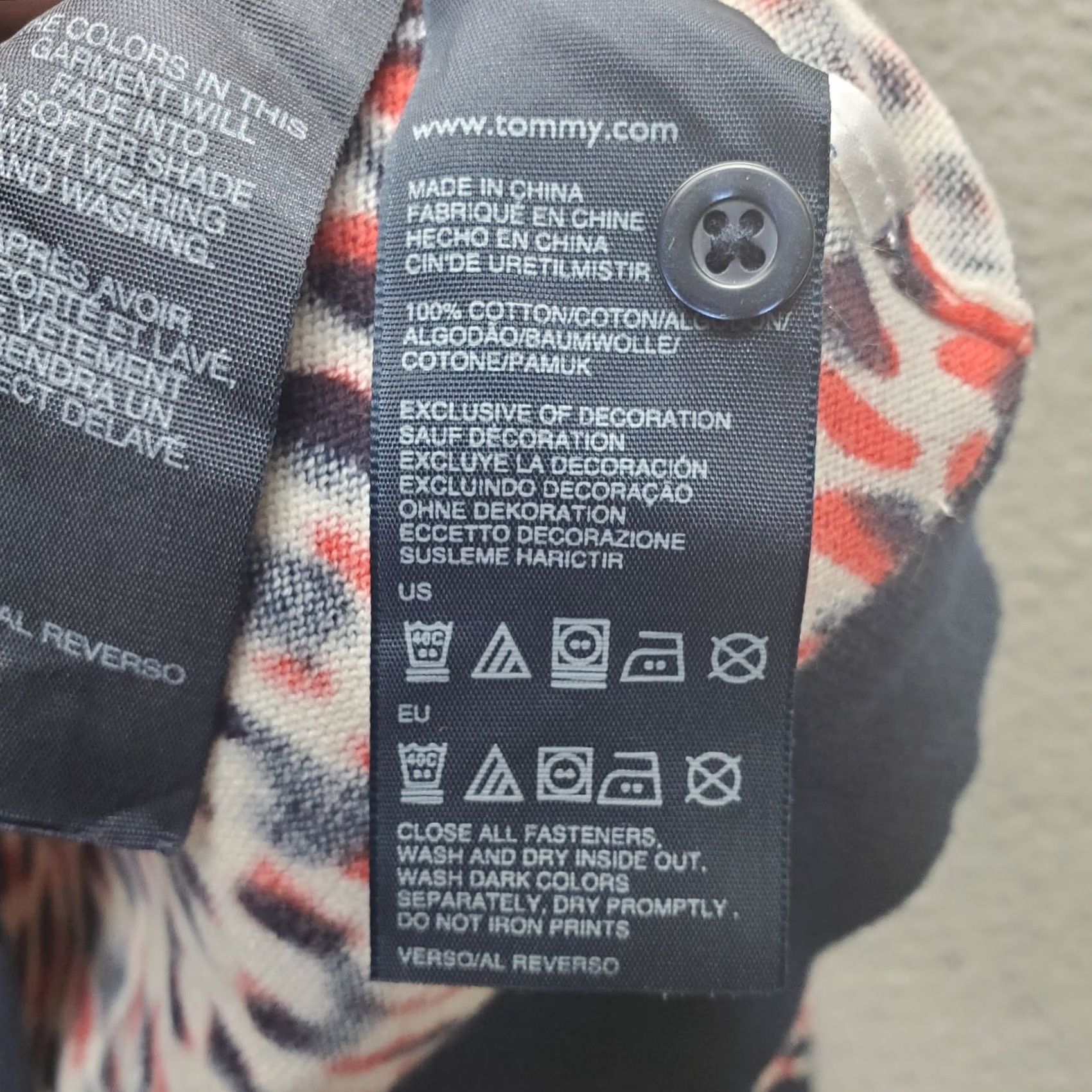 Tommy Hilfiger Tommy Hilfiger Womens XL Cardigan Sweater Multicolor Animal Print Knit Round Neck Zipless Knitwear Size XL / US 12-14 / IT 48-50 - 6 Thumbnail