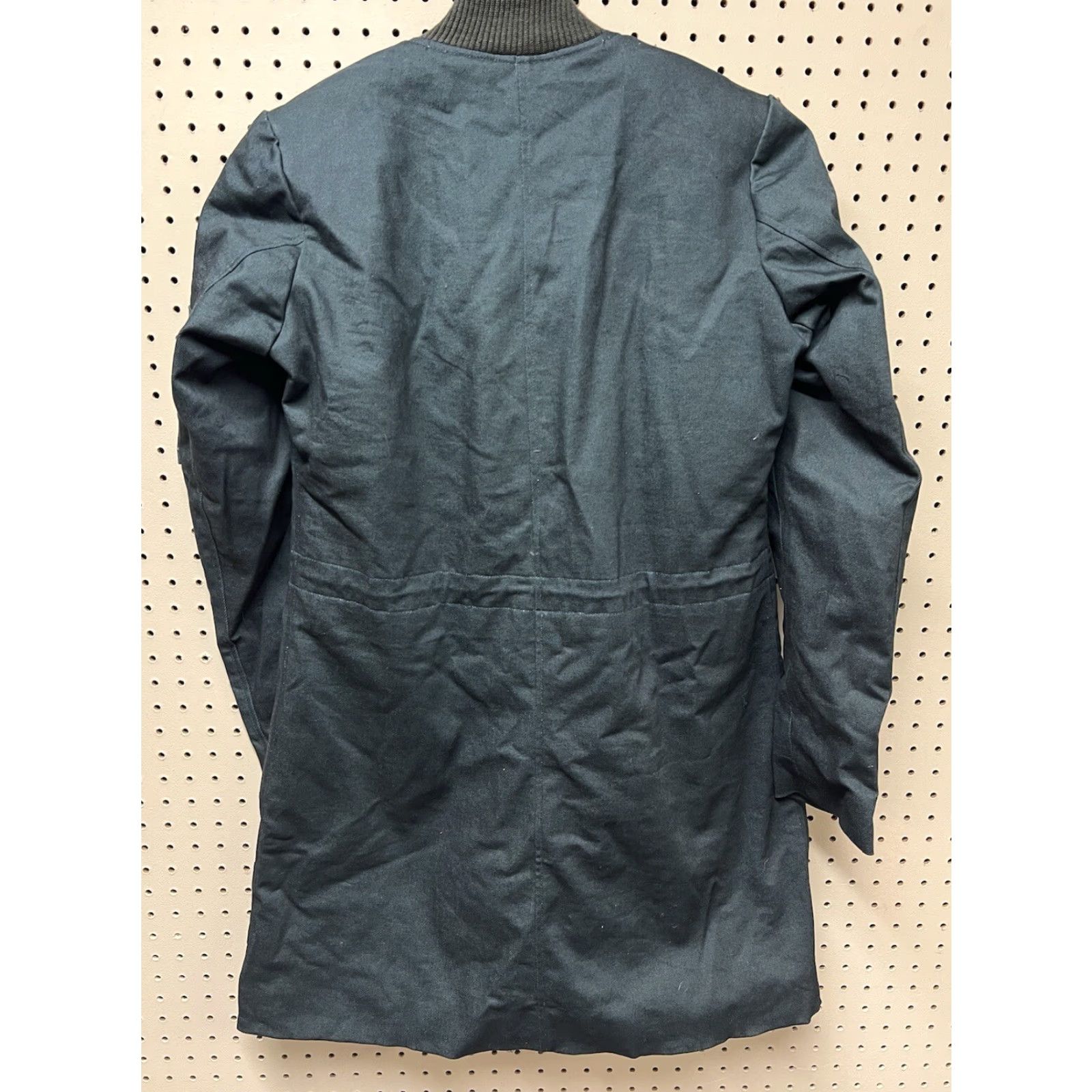 Vintage New Women’s Caleb Leather Jackets Large Long Bomber Style Coat Green NWT Size L / US 10 / IT 46 - 3 Thumbnail