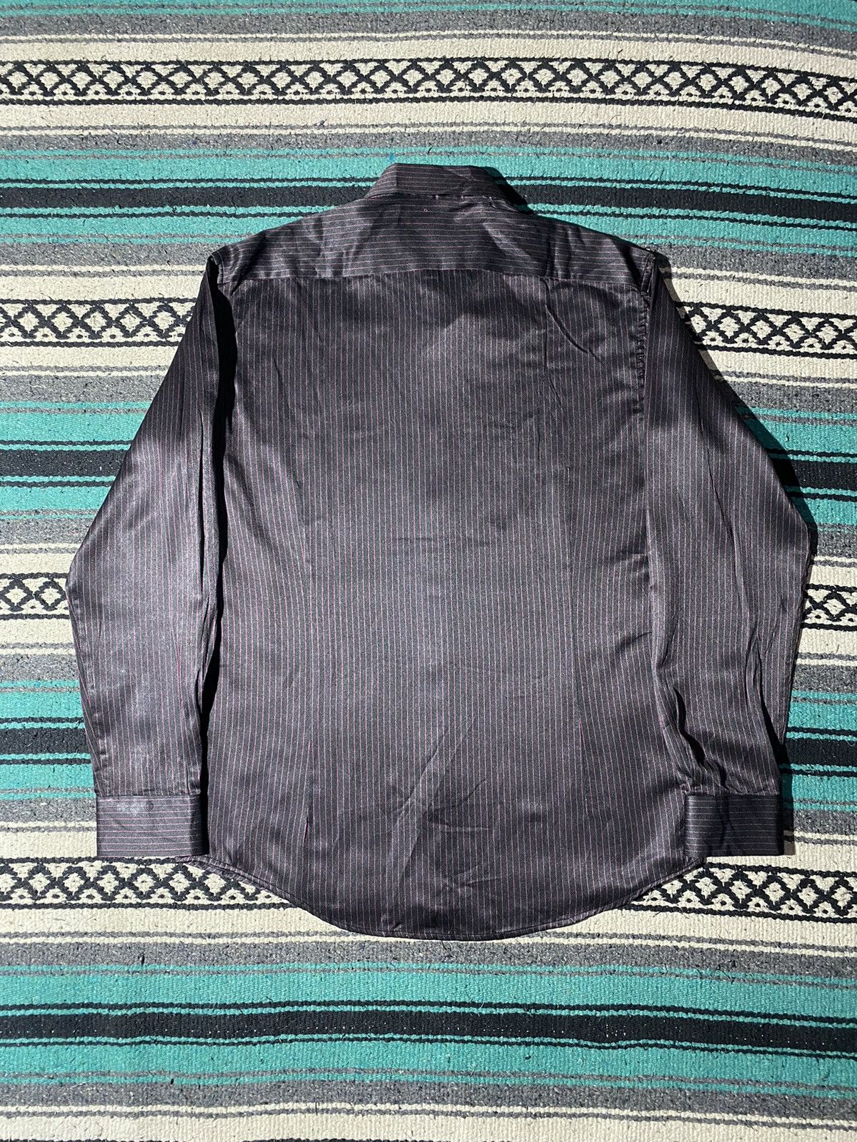 Balenciaga 2000s Balenciaga - Stripped Shirt Size US M / EU 48-50 / 2 - 5 Thumbnail