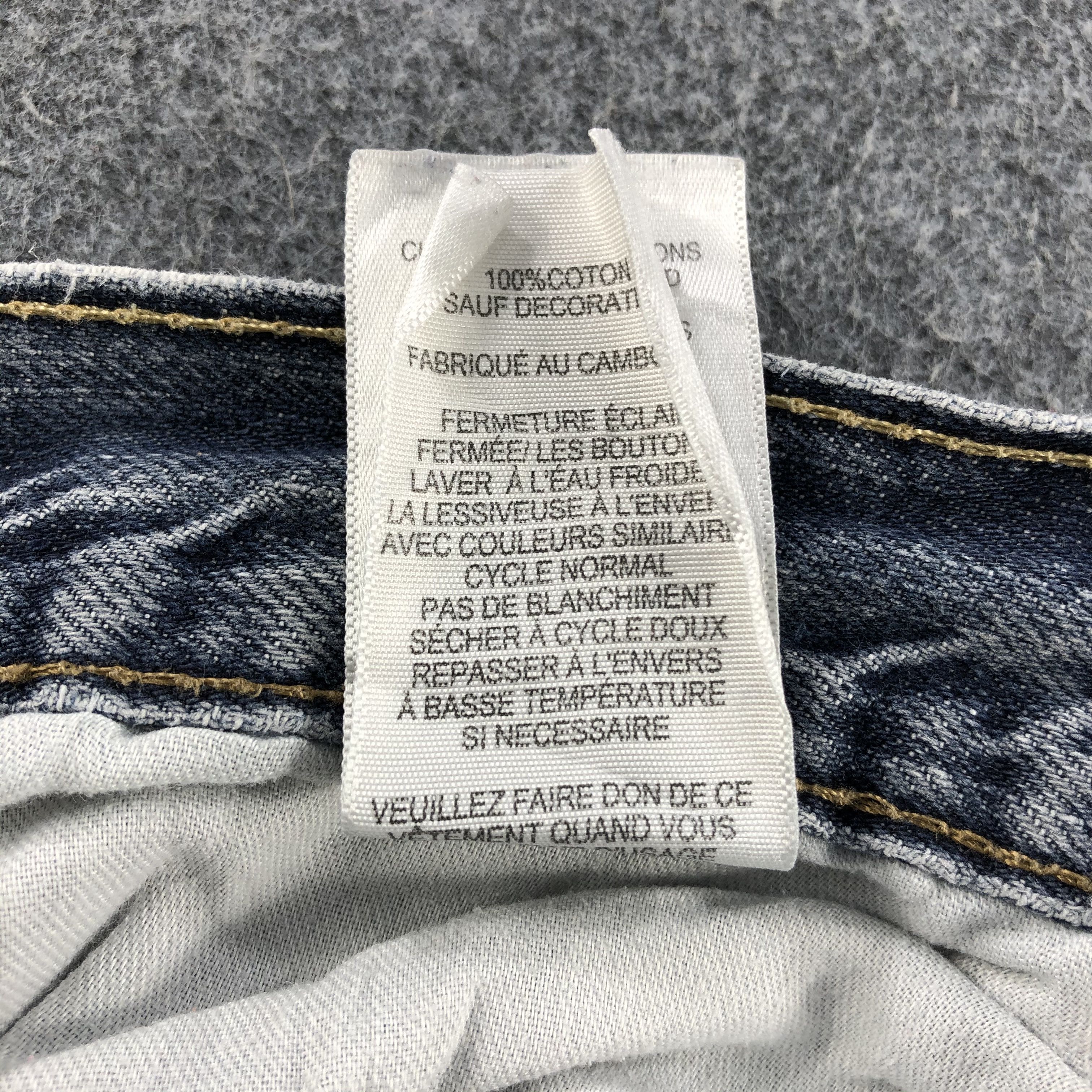 Levi's Faded Vintage Levis 505 Jeans Stone Washed Denim-J961 Size US 29 - 10 Thumbnail