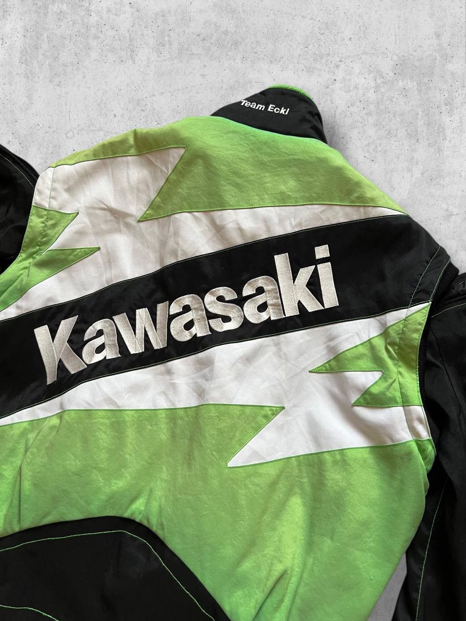 Other KAWASAKI 3 in 1 Racing Jacket + VEST vintage bomber Size US L / EU 52-54 / 3 - 4 Thumbnail