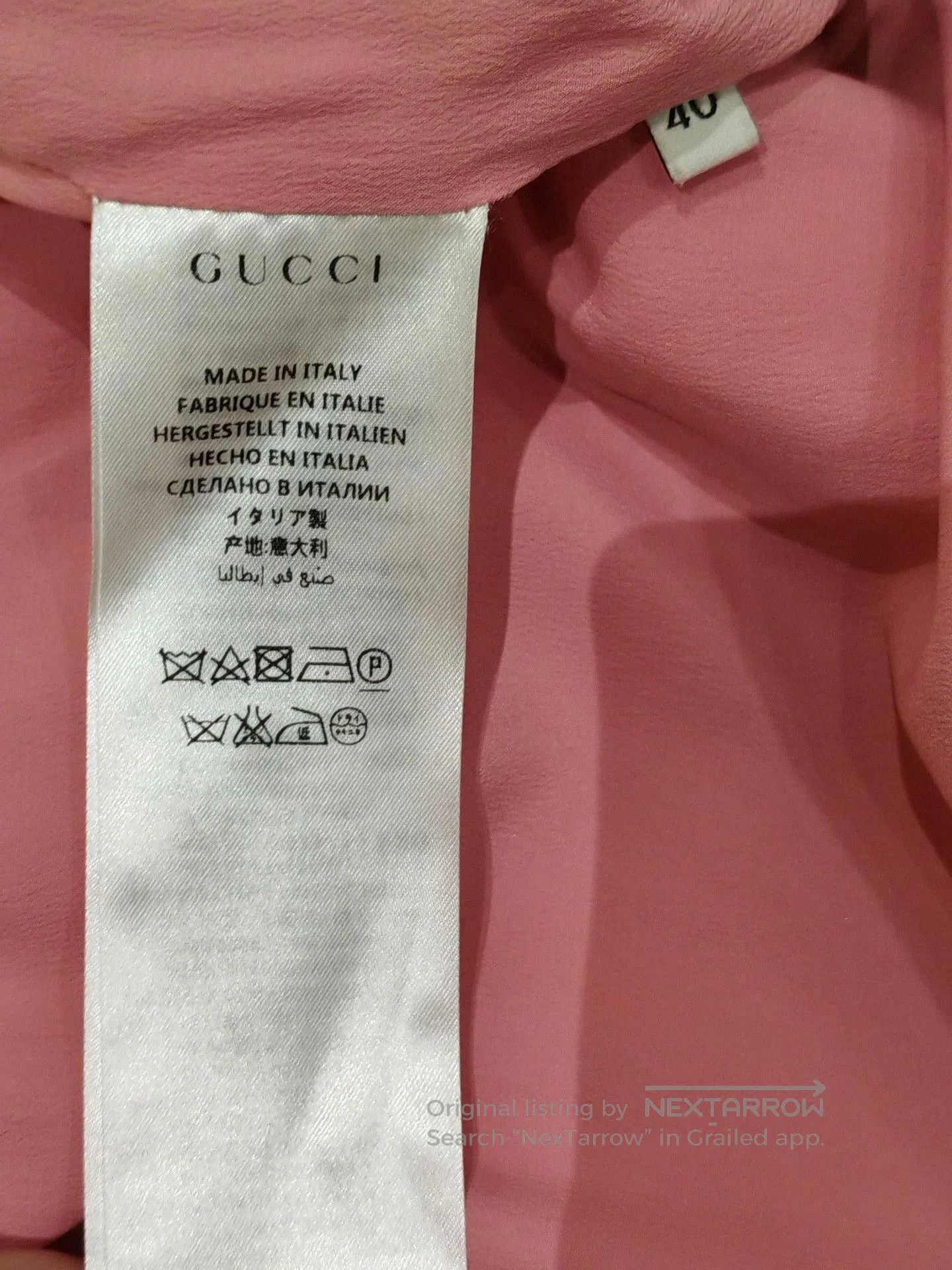 Gucci Gucci Silk Butterfly Embroidery Jacket. Size S / US 4 / IT 40 - 2 Thumbnail