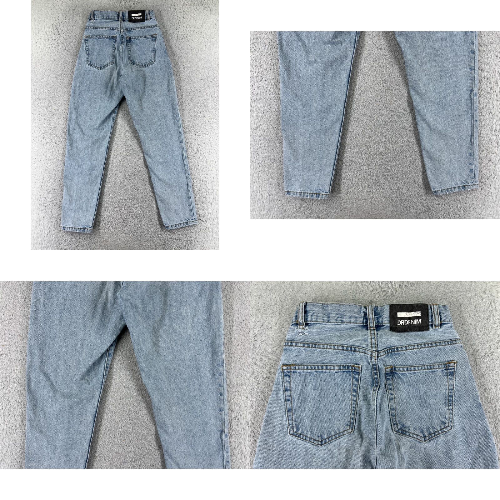 Dr. Denim Dr. Denim Jeans Womens 24 Blue Light Wash High Rise 90s Nora Retro 21x25 Size 42" / US 20 - 9 Thumbnail