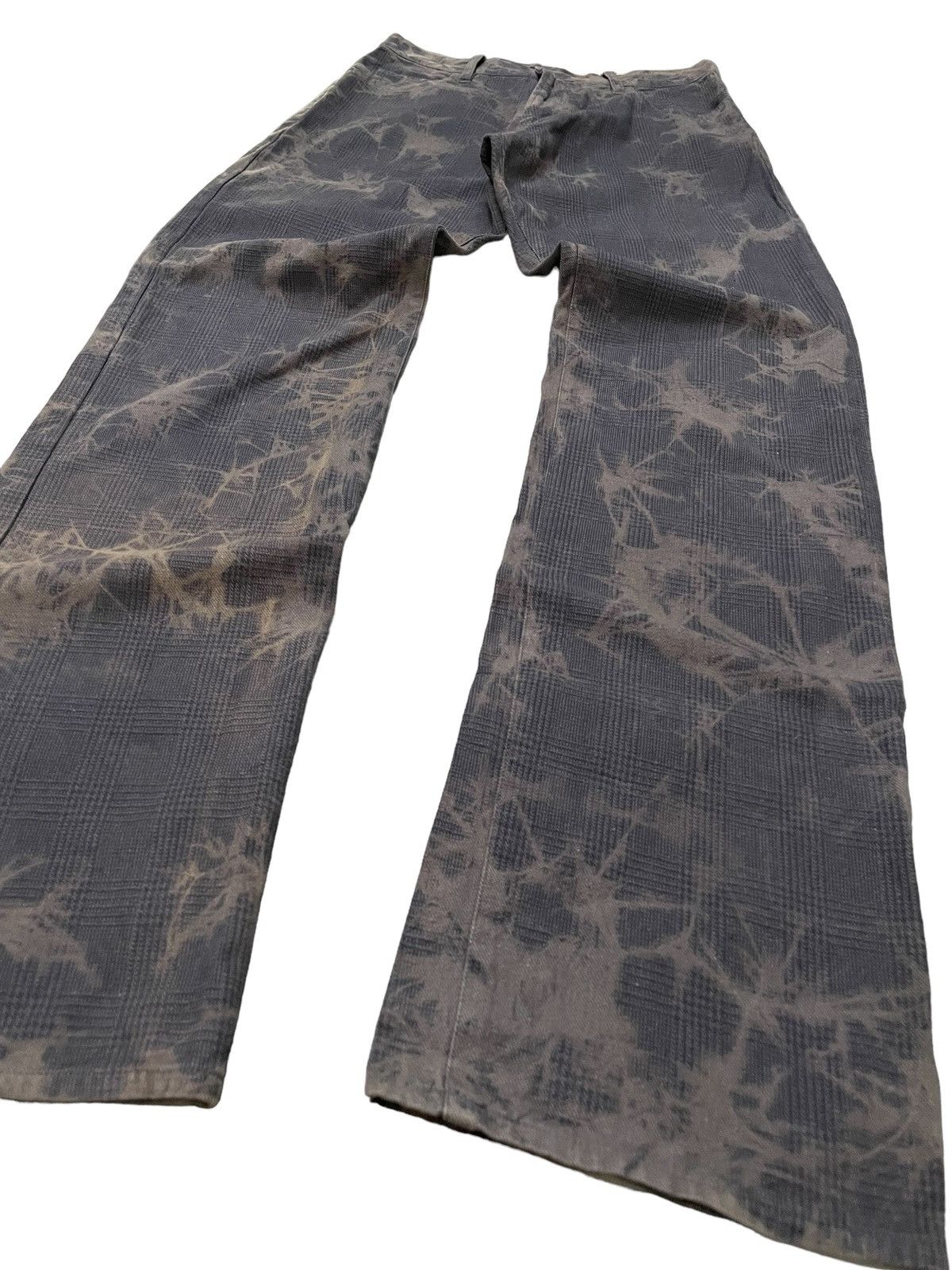 If Six Was Nine × Roots × semanticdesign Root Three Japan Smokey Mud Check Plaid Pants Size US 30 / EU 46 - 10 Thumbnail