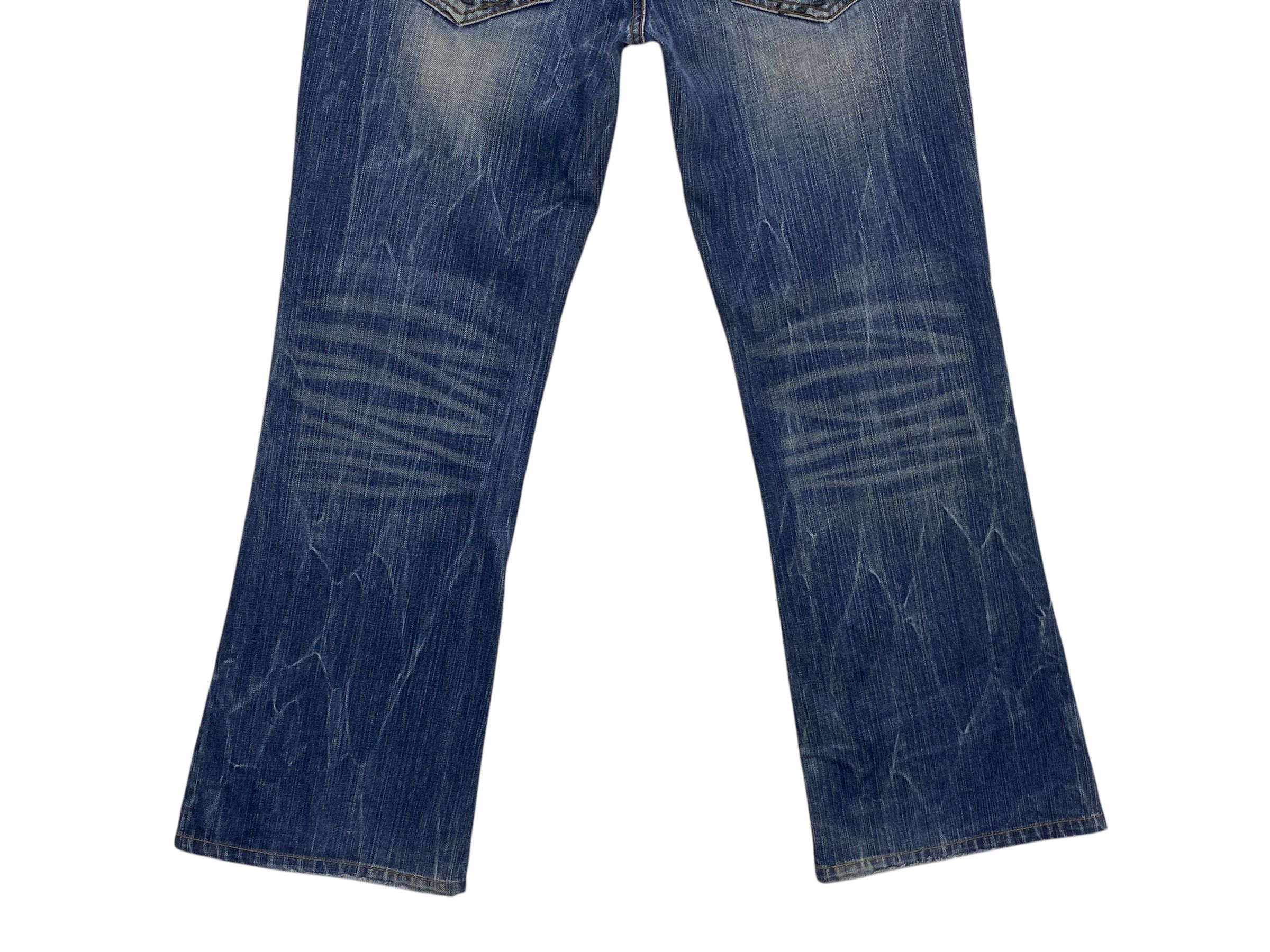 Japanese Brand Red Pepper Denim Bootcut Jeans Japanese Jeans Size 28" / US 6 / IT 42 - 7 Thumbnail