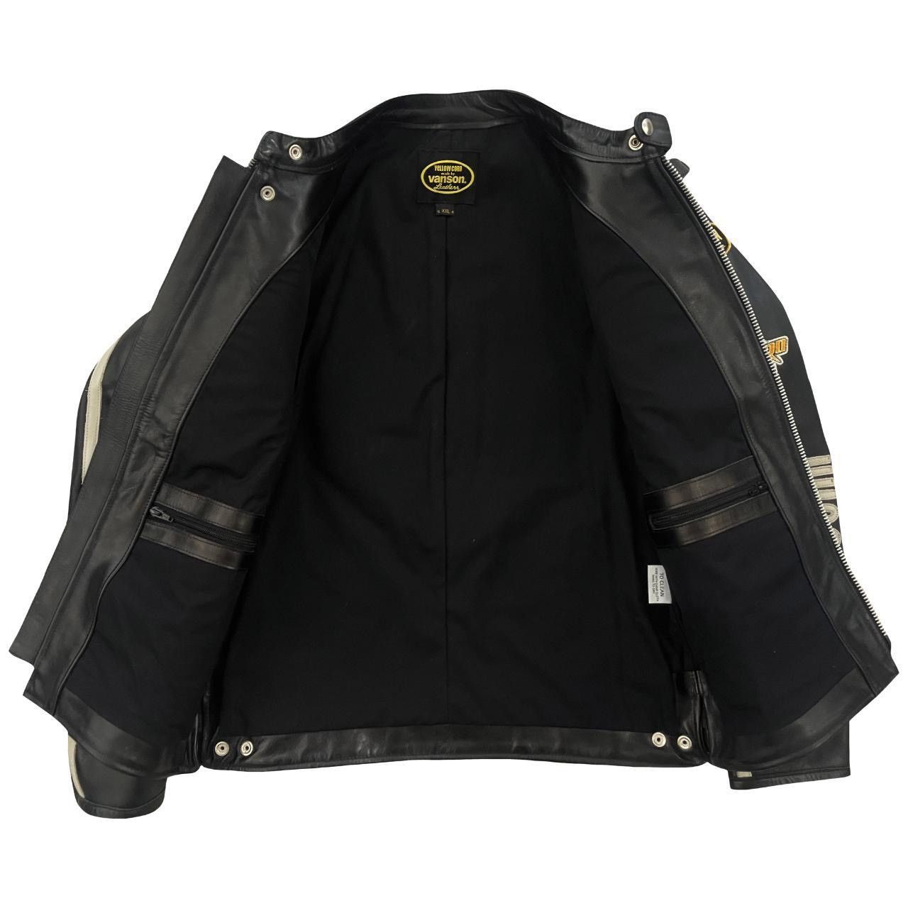 Vanson Leathers Vanson Leathers Leather Motorcycle Racing Jacket Size US XL / EU 56 / 4 - 8 Thumbnail