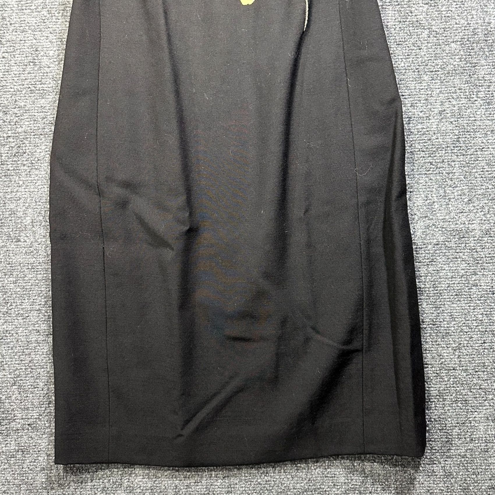 Ann Taylor Ann Taylor Dress Womens Black Wool Blend Embellished Floral Shift Lined Zip Size 2 Size XS / US 0-2 / IT 36-38 - 2 Thumbnail