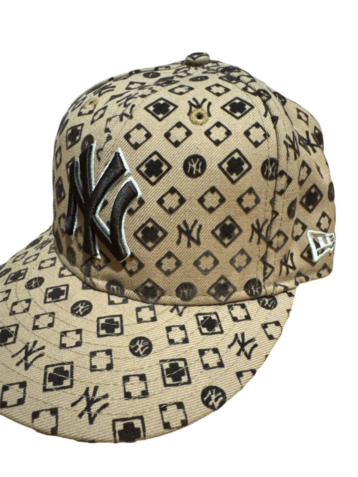 New Era × New York Yankees Vintage 90s NY New Era Monogram Size ONE SIZE - 2 Thumbnail