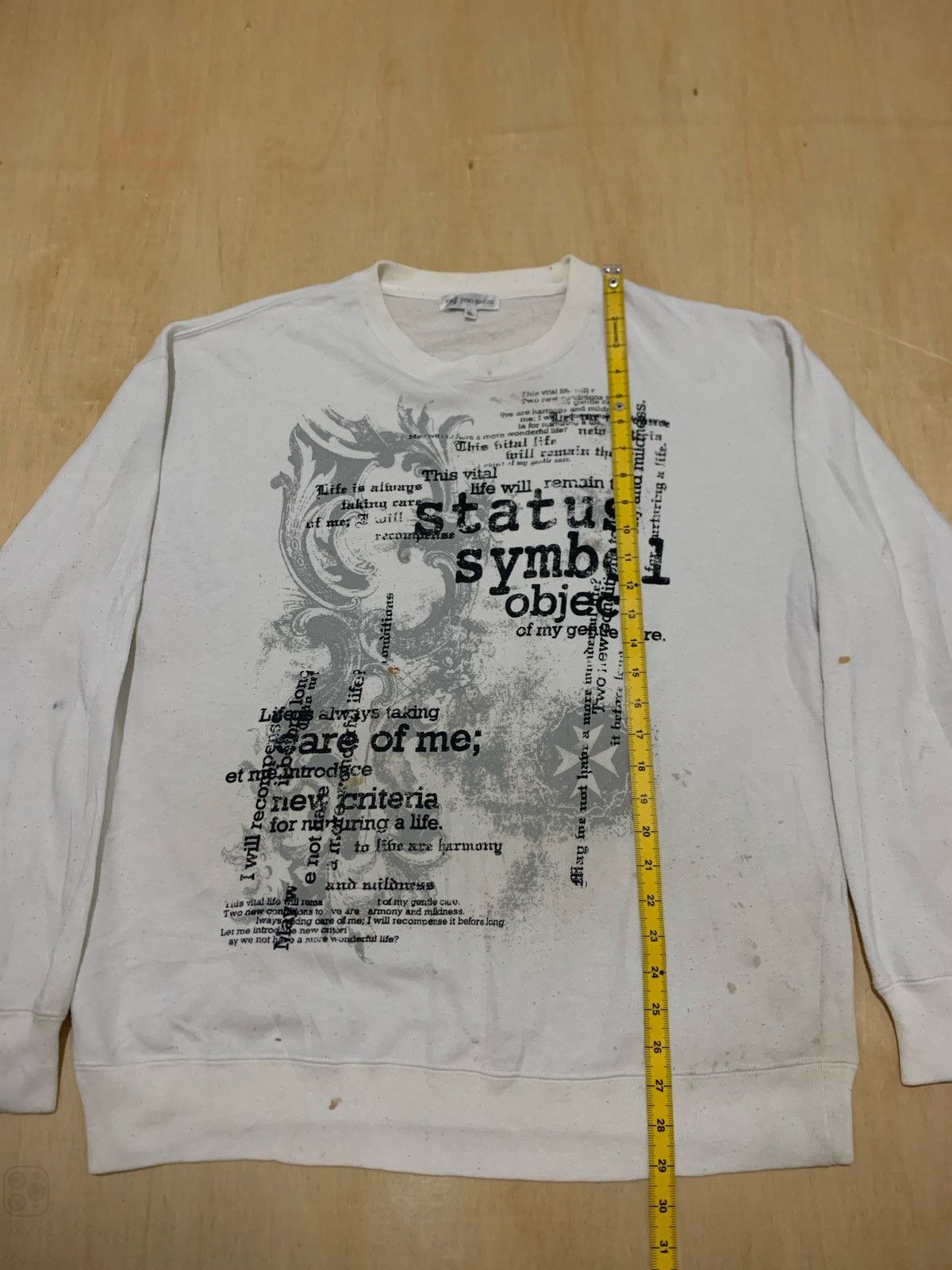 Hysteric Glamour × If Six Was Nine × Japanese Brand Vintage Y2k Pino Bazzo Ifsixwasnine Crewneck Size US XL / EU 56 / 4 - 11 Thumbnail