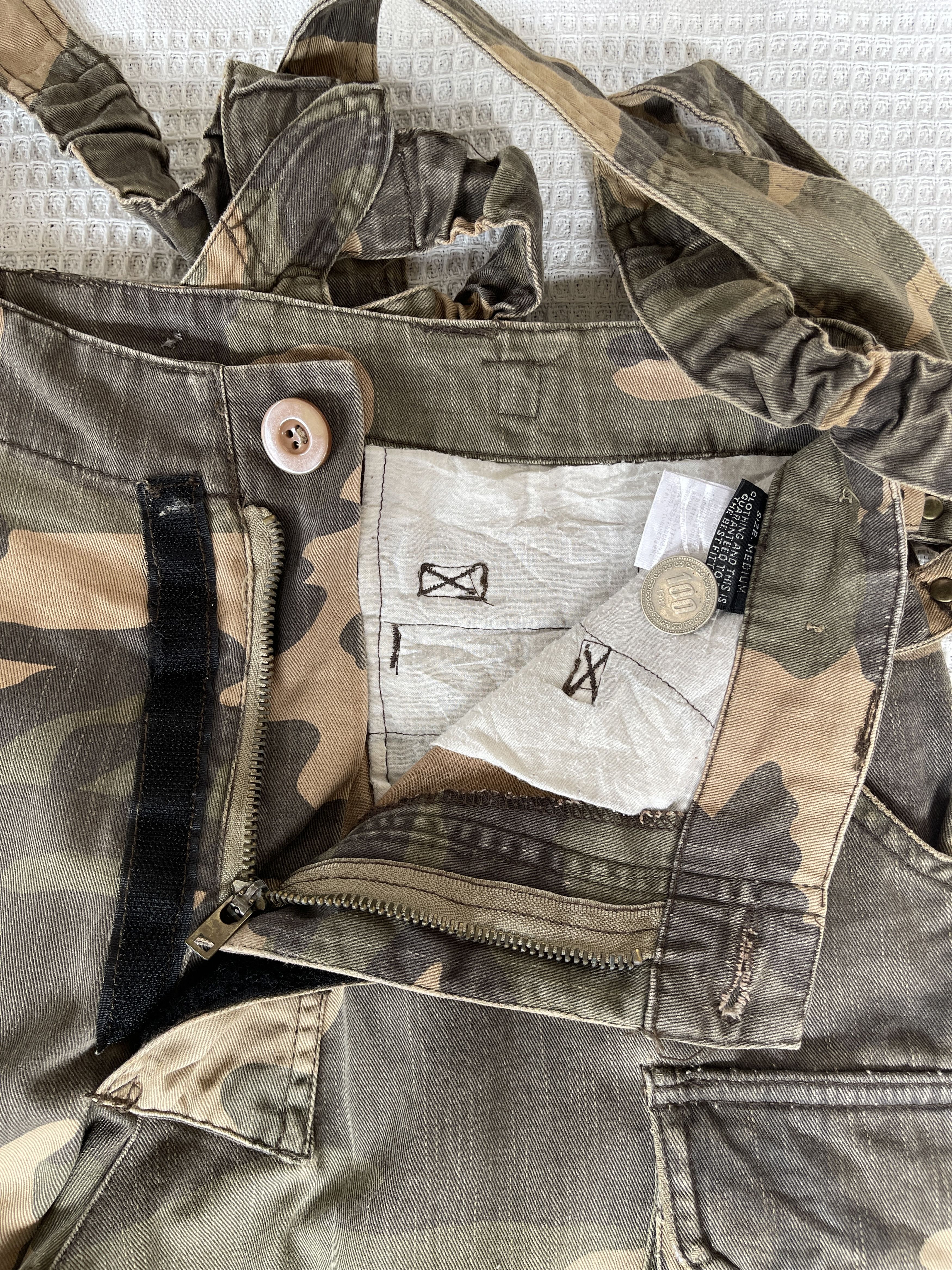 GOA Vintage’90s🔥GOA🔥Camo Bondage Cargo Pants Size US 30 / EU 46 - 15 Thumbnail