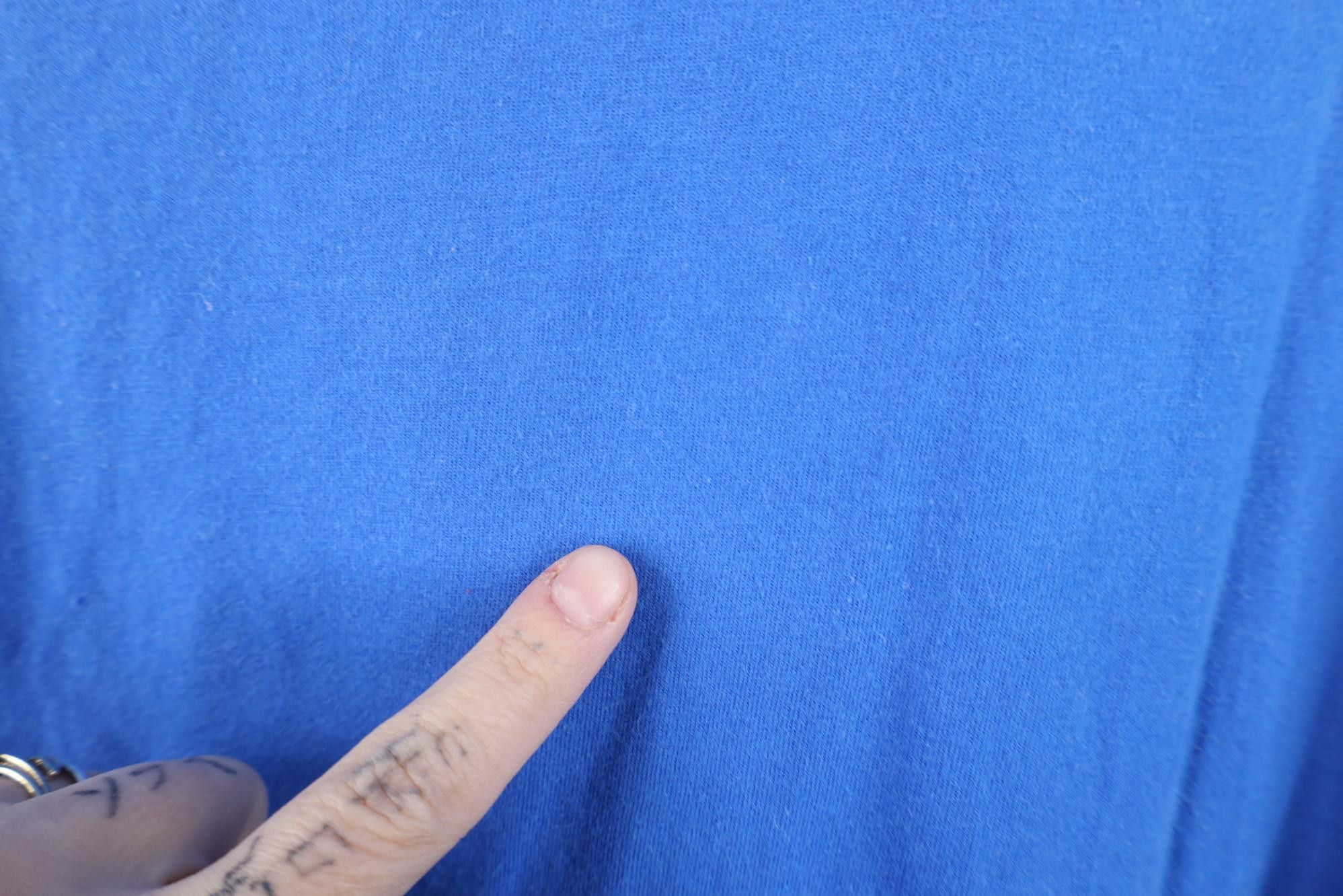 New Balance Vintage Y2K New Balance Reflective Short Sleeve T-Shirt Blue Size US XL / EU 56 / 4 - 10 Thumbnail