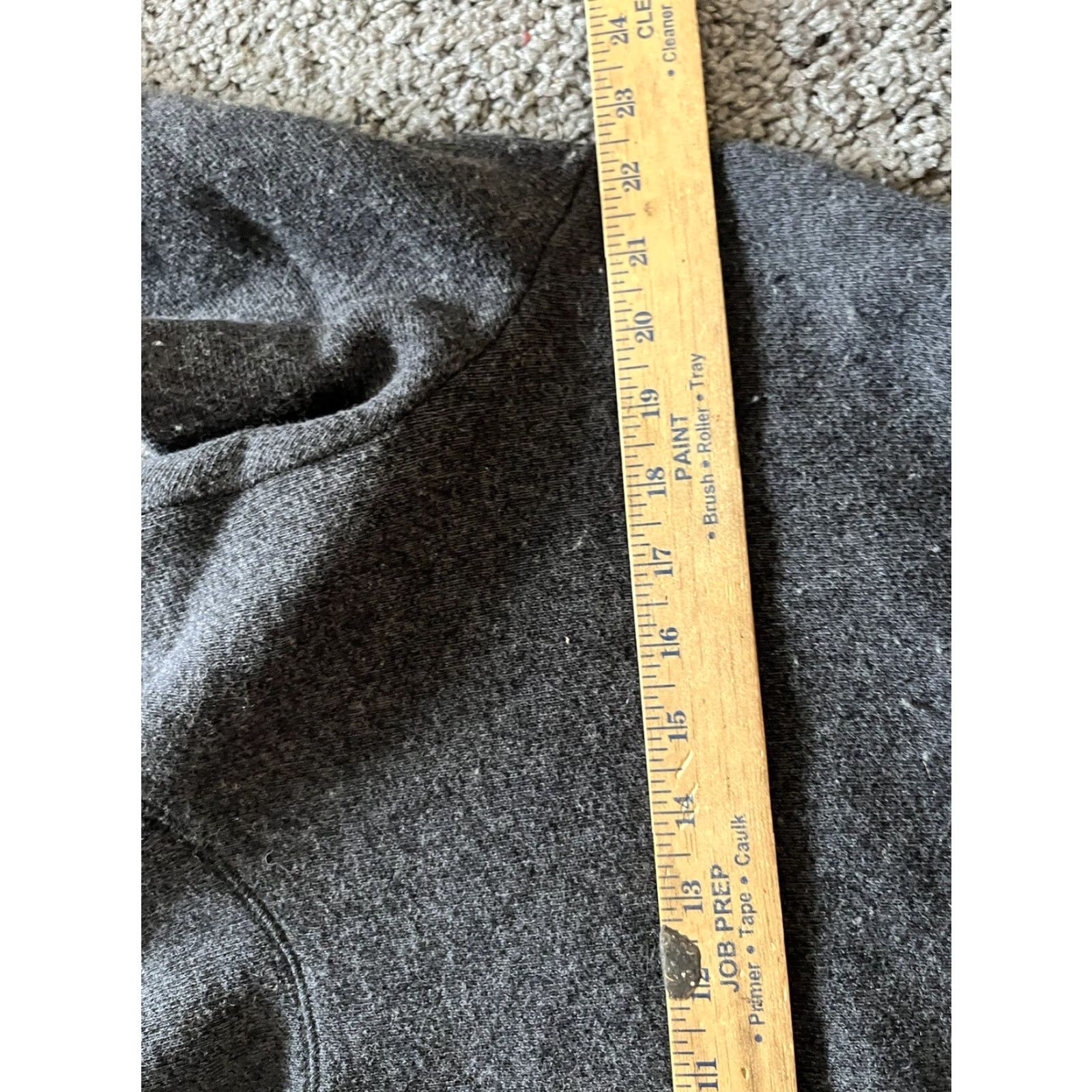 J.Crew J.CREW Pullover Sweater Women XXL Charcoal Gray Pockets Funnelneck Size XXL / US 16-18 / IT 52-54 - 4 Thumbnail