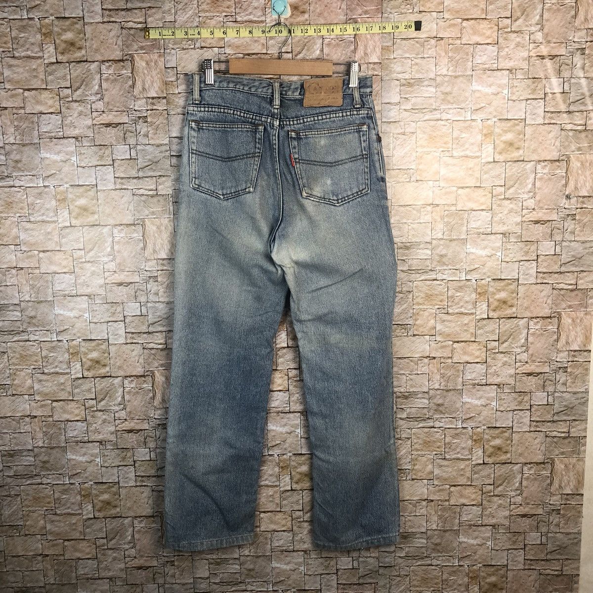 Japanese Brand Cantos vintage Blue Denim Pants #A54 Size US 28 / EU 44 - 12 Thumbnail