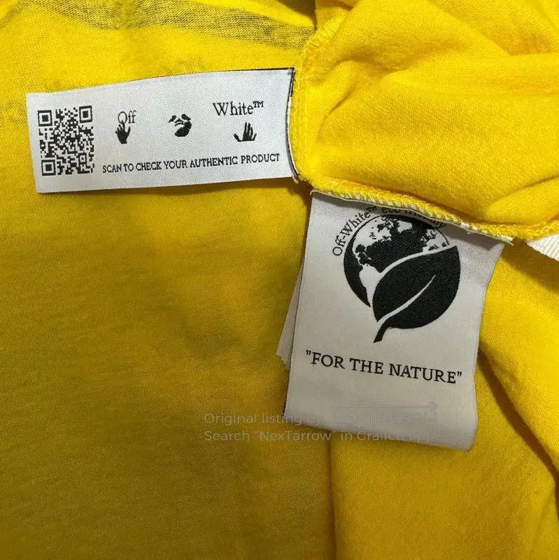 Off-White Off-White Men's Color Block Cotton T-Shirt . Size US M / EU 48-50 / 2 - 4 Thumbnail