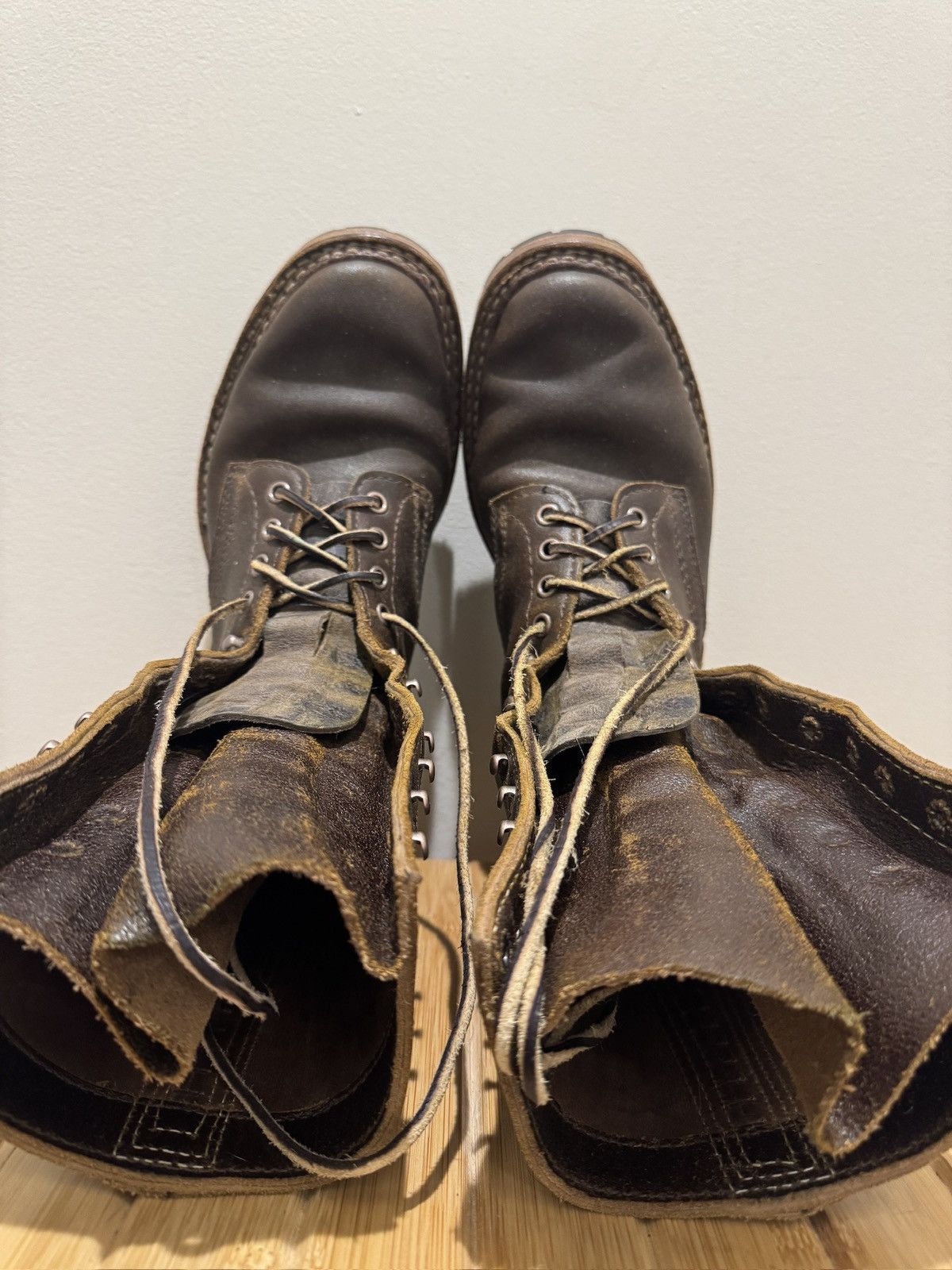 White's Boots White’s Bounty Hunter Horween Cinnamon Waxed Flesh 6.5E Size US 6.5 / EU 39-40 - 6 Thumbnail