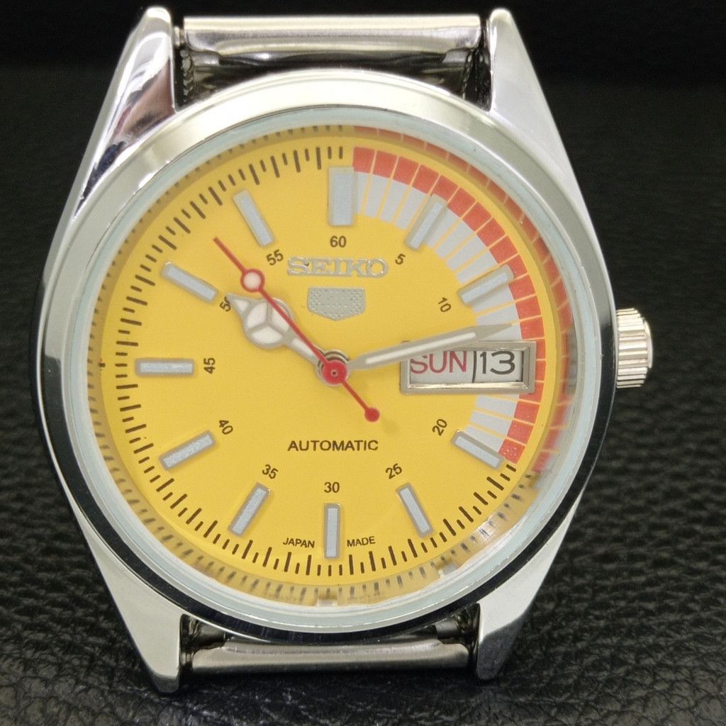 Seiko REFURBISHED VINTAGE SEIKO 5 AUTO JAPAN MENS WATCH a440725 Size 38 - 4 Thumbnail