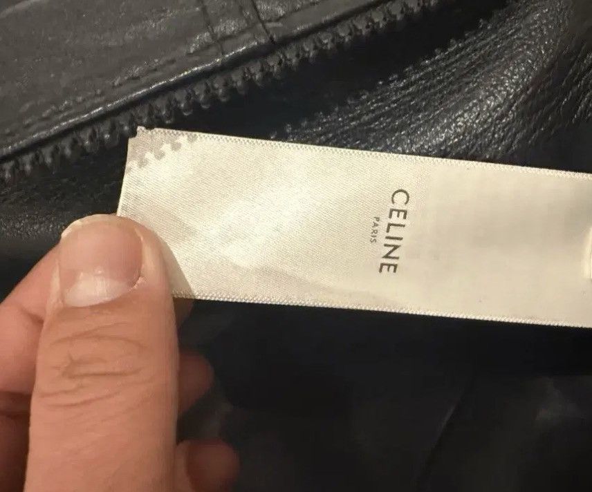 Celine Celine 23FW leather flight aviator jacket sz54 Size US L / EU 52-54 / 3 - 5 Thumbnail