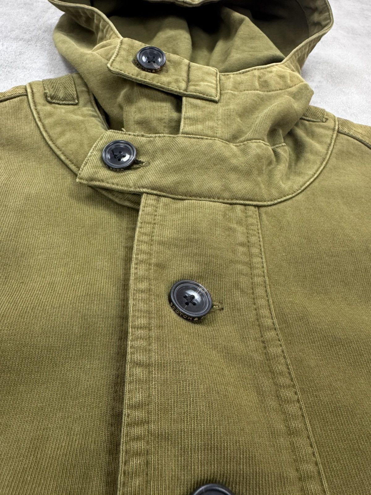Scotch & Soda Scotch Soda A31 Inbetween Jacket military hooded Army Anorak Size US L / EU 52-54 / 3 - 8 Thumbnail