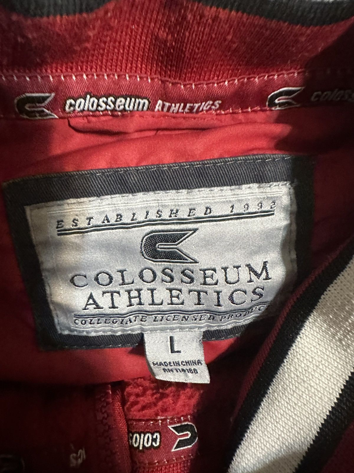 NCAA Vintage NCAA Oklahoma Sooners jacket 90s size large Size US L / EU 52-54 / 3 - 4 Thumbnail
