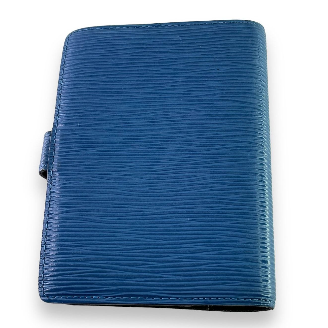 Louis Vuitton Louis Vuitton Vintage Blue Epi Small Agenda Cover Size ONE SIZE - 2 Thumbnail