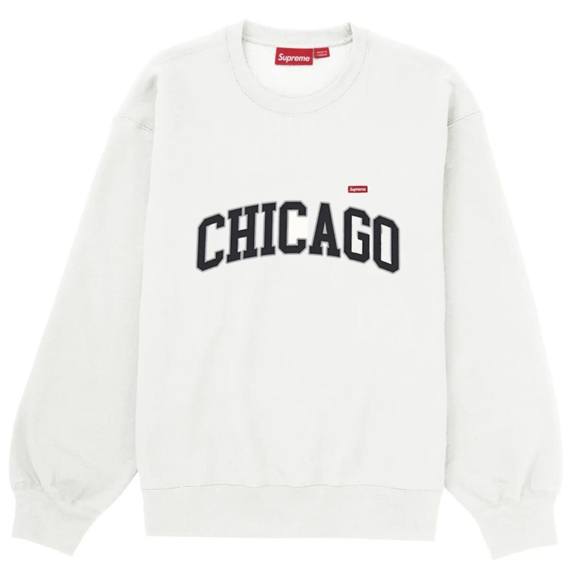 Supreme Supreme Chicago Small Box Logo Crew Neck Size US XL / EU 56 / 4 - 3 Thumbnail