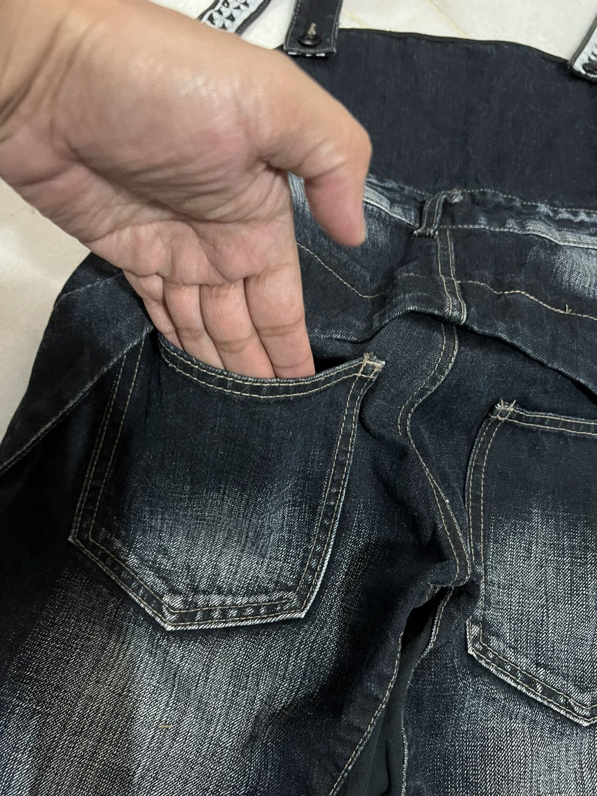 PPFM 💥Very Rare💥 PPFM Like Punk Sedionaries Jean Japan Size US 32 / EU 48 - 21 Thumbnail