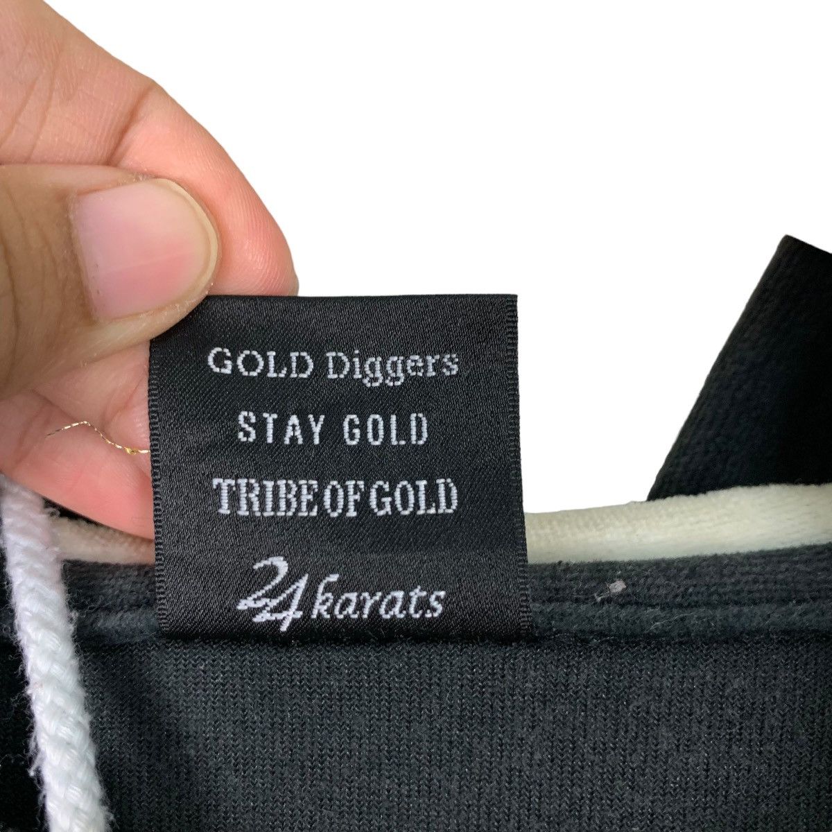 Japanese Brand 24 KARATS Tribe of Gold Velvet Zipper Hoodies #0802-C36 Size US M / EU 48-50 / 2 - 17 Thumbnail