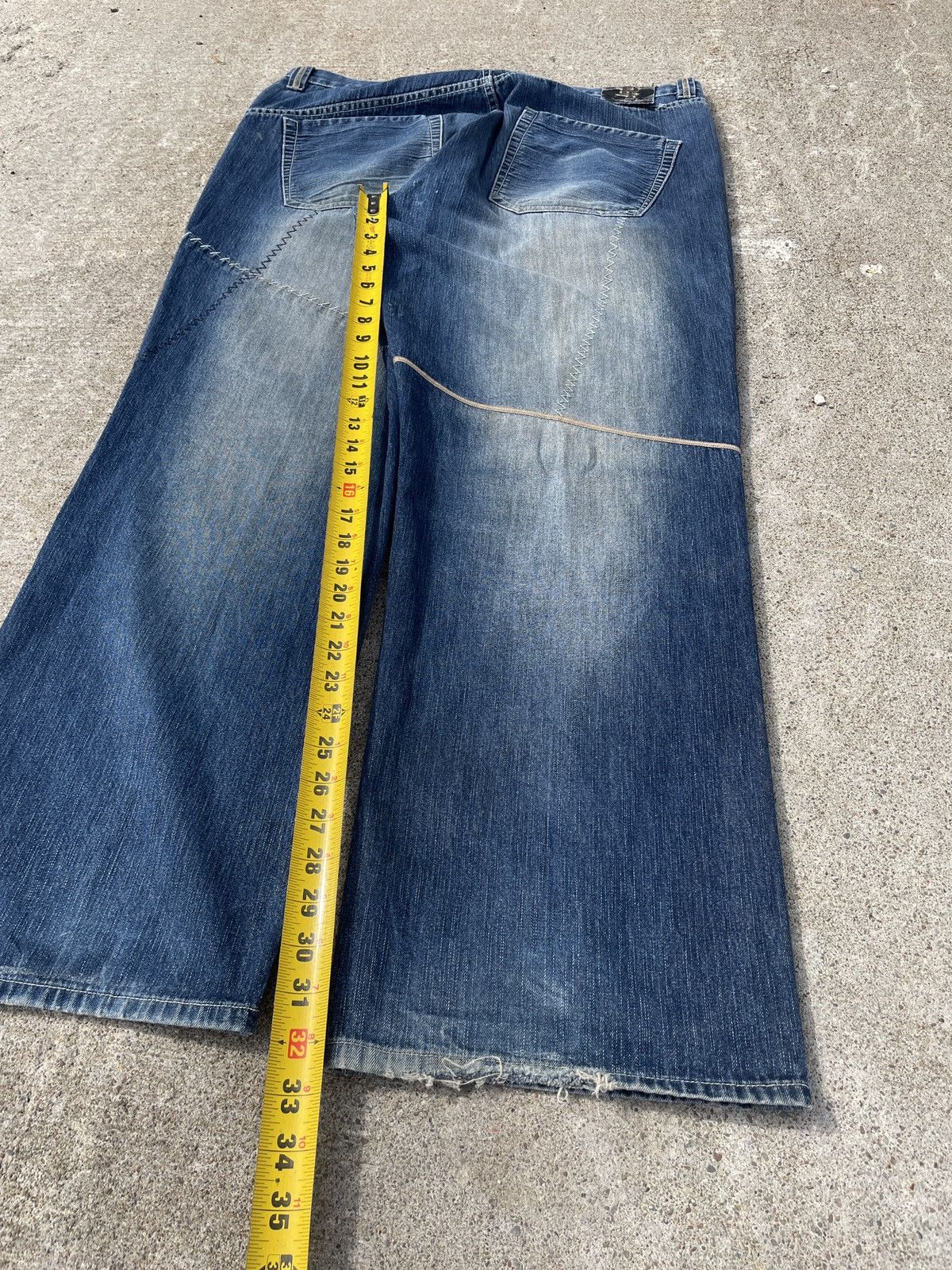 Phat Farm Phat Farm Embroidered Baggy Jeans Size US 38 / EU 54 - 7 Thumbnail