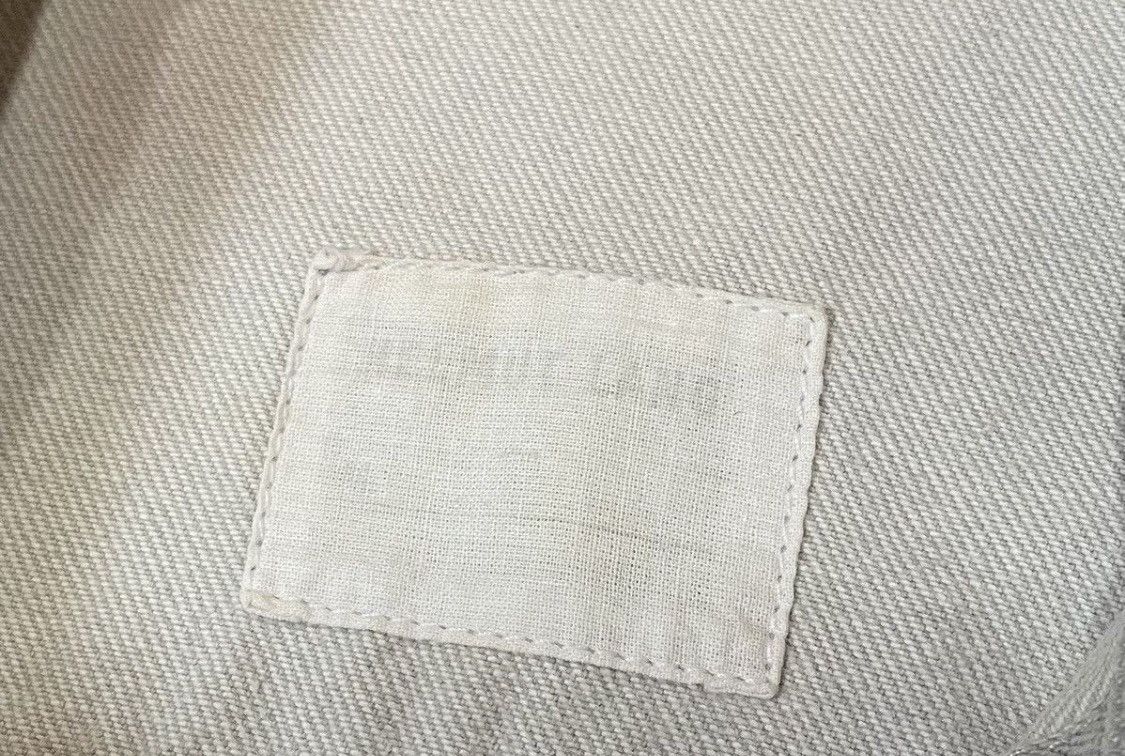 Helmut Lang Vintage helmut lang washed white denim jacket Size US S / EU 44-46 / 1 - 6 Thumbnail