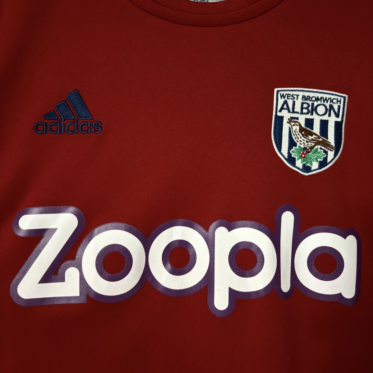 Adidas × Vintage 2012 2013 West Bromwich Player Issue Adidas Soccer Jersey UK Size US M / EU 48-50 / 2 - 3 Thumbnail