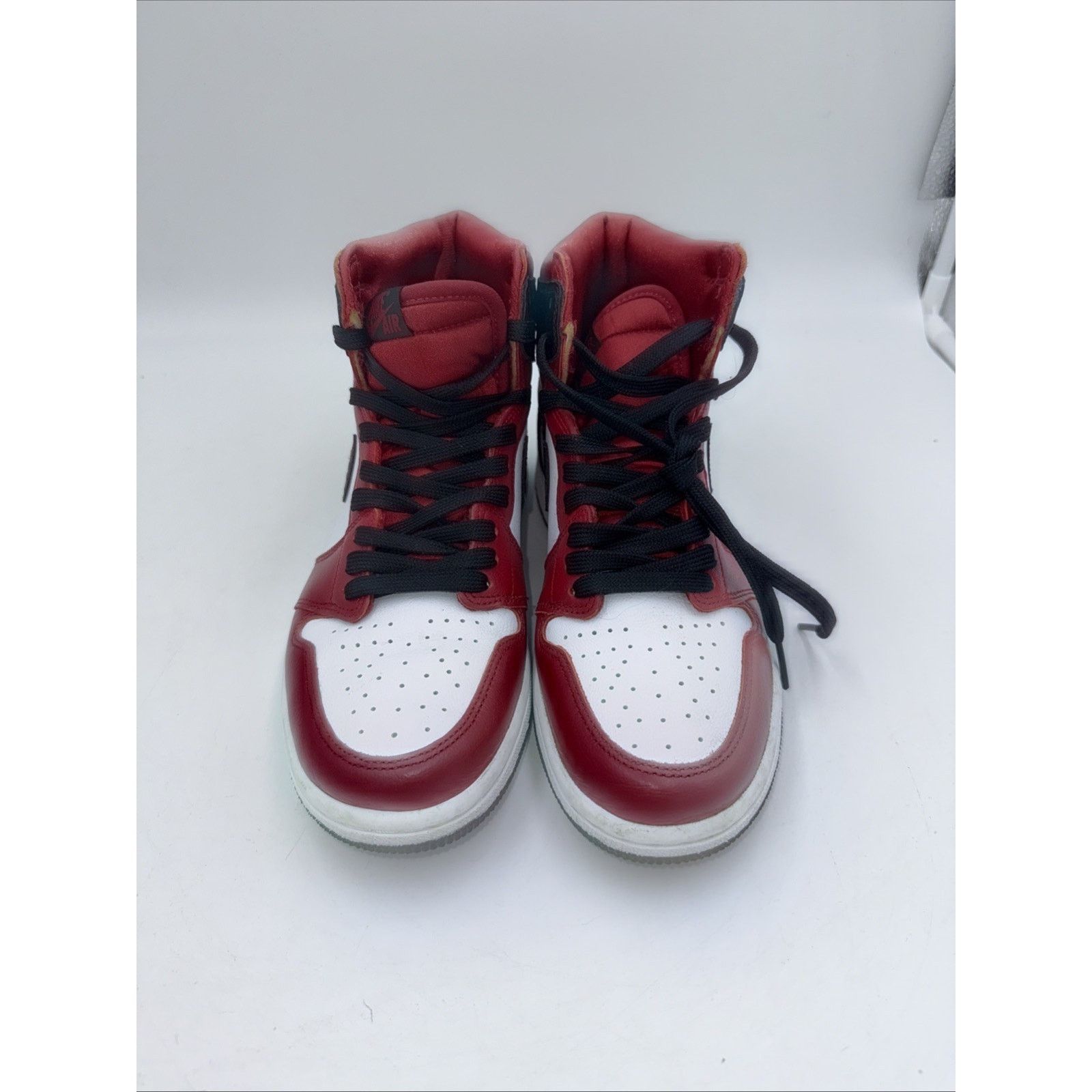 Jordan Brand Size 8 - Air Jordan 1 Retro OG High Satin Red W bs921 Size US 8 / IT 38 - 1 Thumbnail
