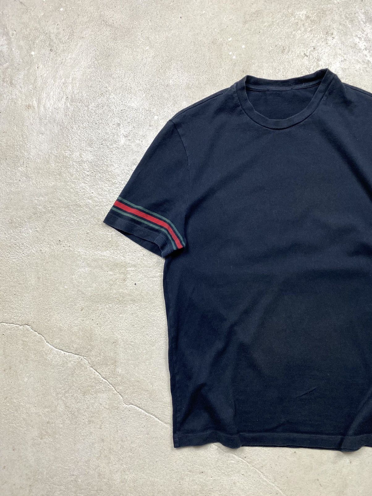 Gucci Gucci OG Stripes Black T Shirt Size US S / EU 44-46 / 1 - 2 Thumbnail