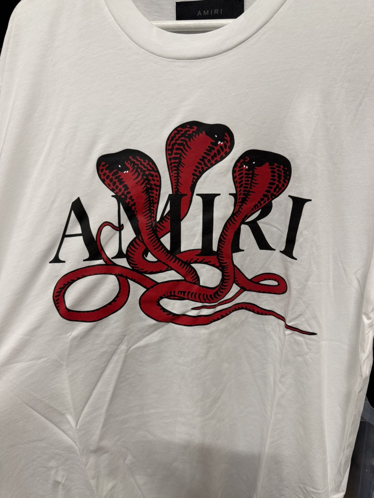 Amiri Amiri Snake Logo T-Shirt NEW 600$ Size US L / EU 52-54 / 3 - 4 Thumbnail