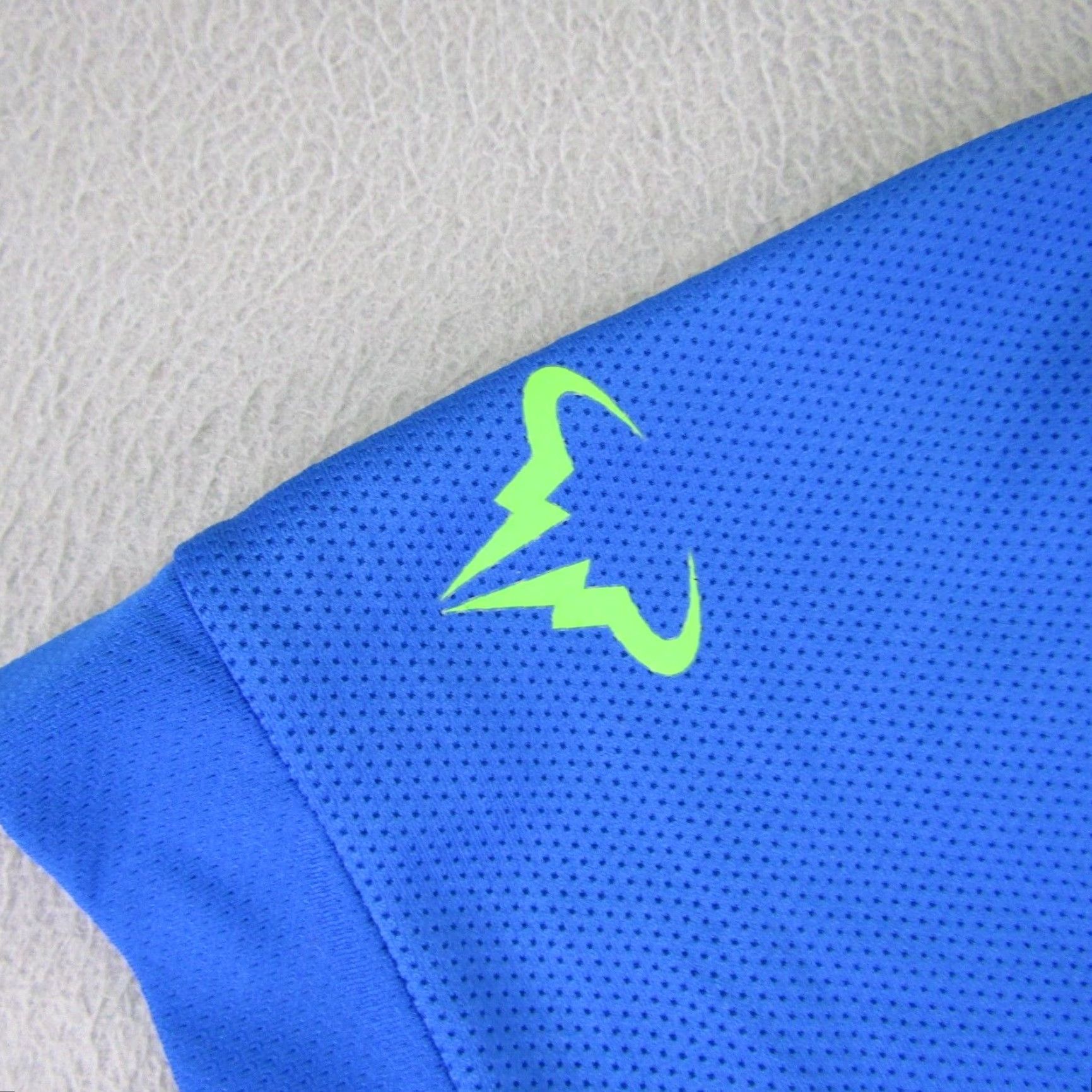 Nike Nike Dri-Fit Shirt Mens 2XL Blue White Nike Logo Tennis Pullover Short Sleeve Crew Neck Activewear Casual Sports 2015 Nadal Rogers Cup Size US XXL / EU 58 / 5 - 5 Thumbnail