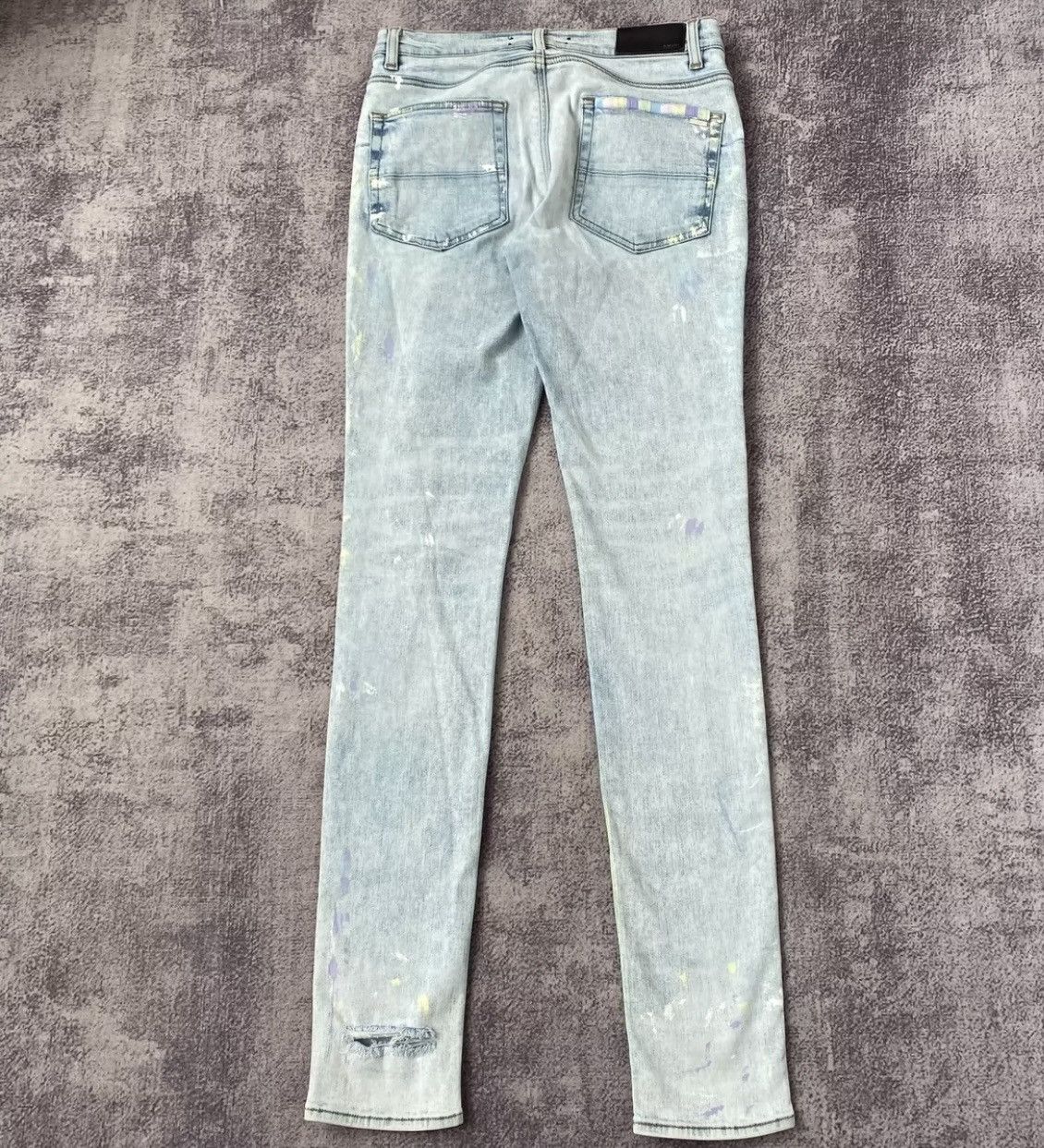 Amiri Amiri Color splash ink destroys jeans Size US 30 / EU 46 - 2 Thumbnail