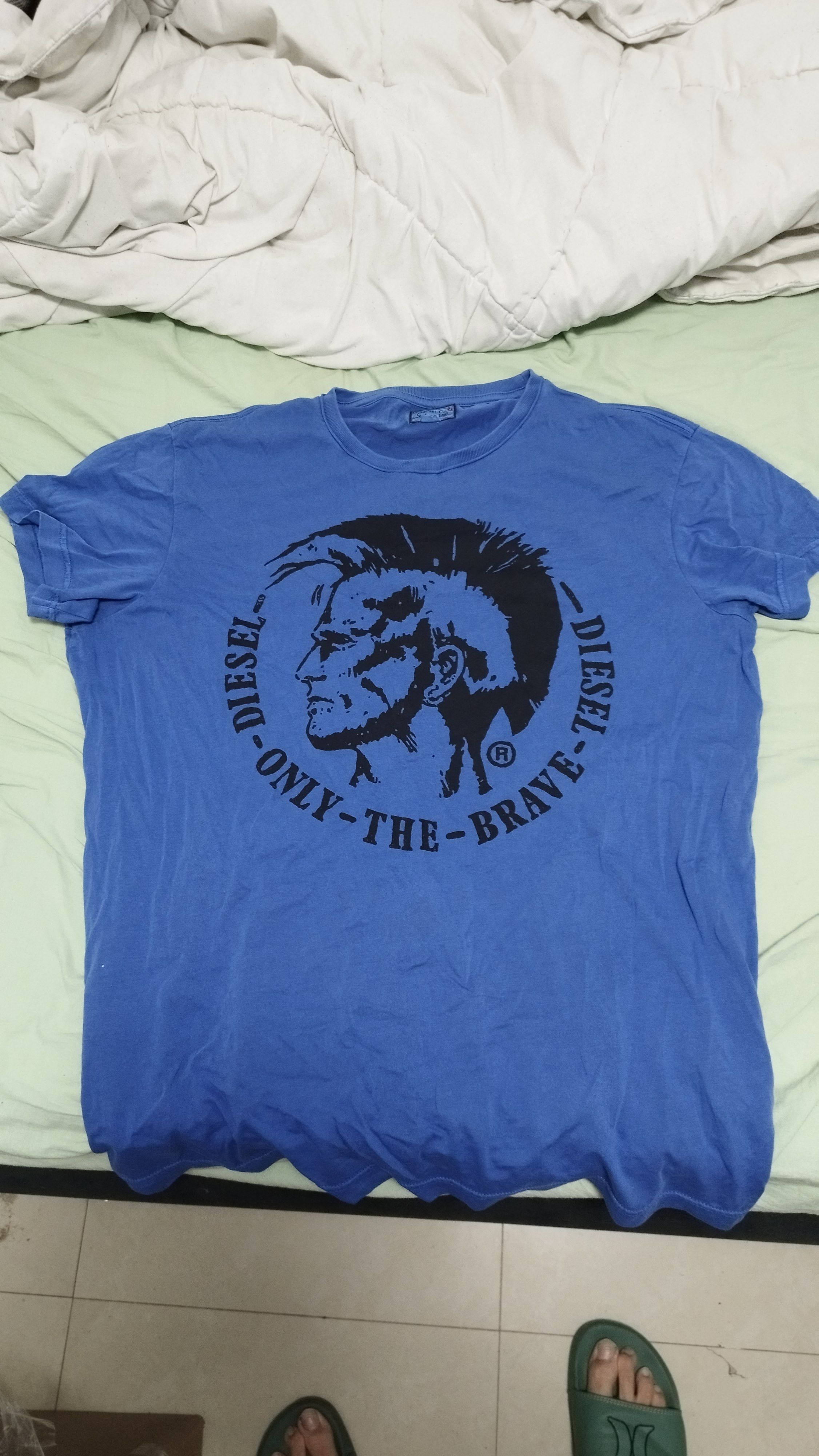 Diesel Diesel logo men's t sirt Size US XXL / EU 58 / 5 - 1 Thumbnail