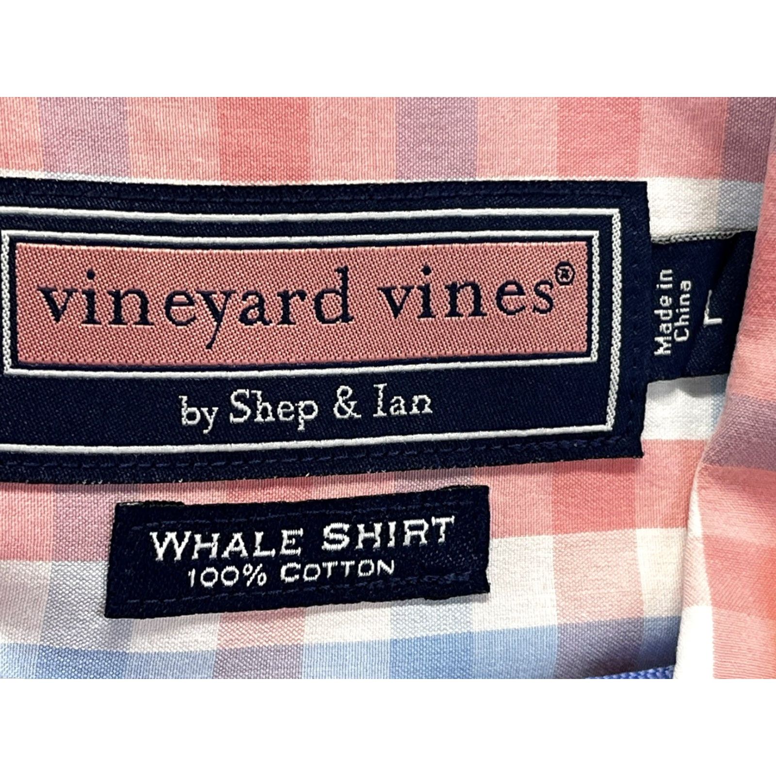 Vineyard Vines Vineyard Vines Whale Shirt Button-Down L Men Check Preppy VGUC Multicolor Cotton Shirt Size US L / EU 52-54 / 3 - 5 Thumbnail