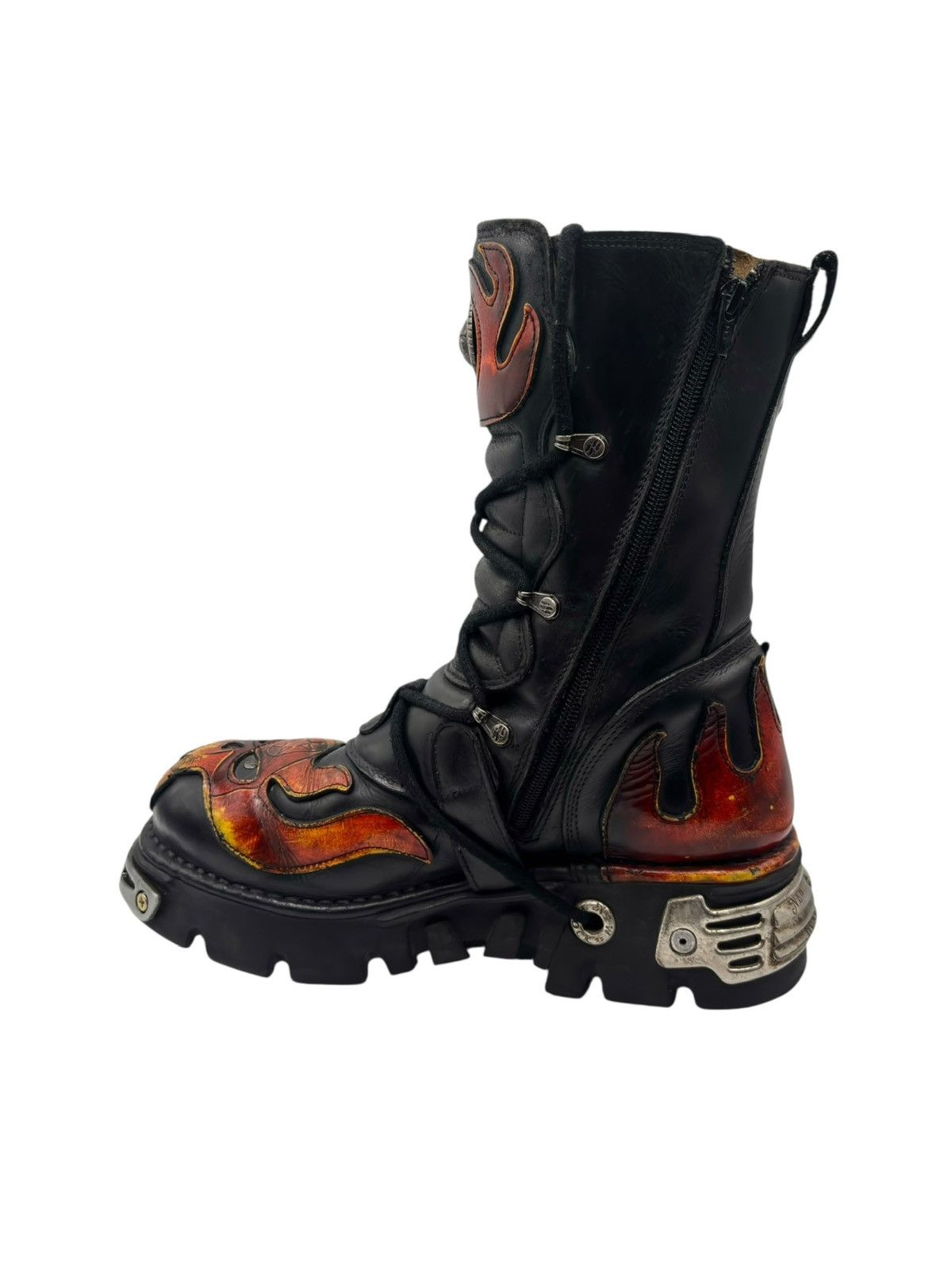 New Rock Vintage New Rock flame reactor boots Size 43 Size US 10 / EU 43 - 5 Thumbnail