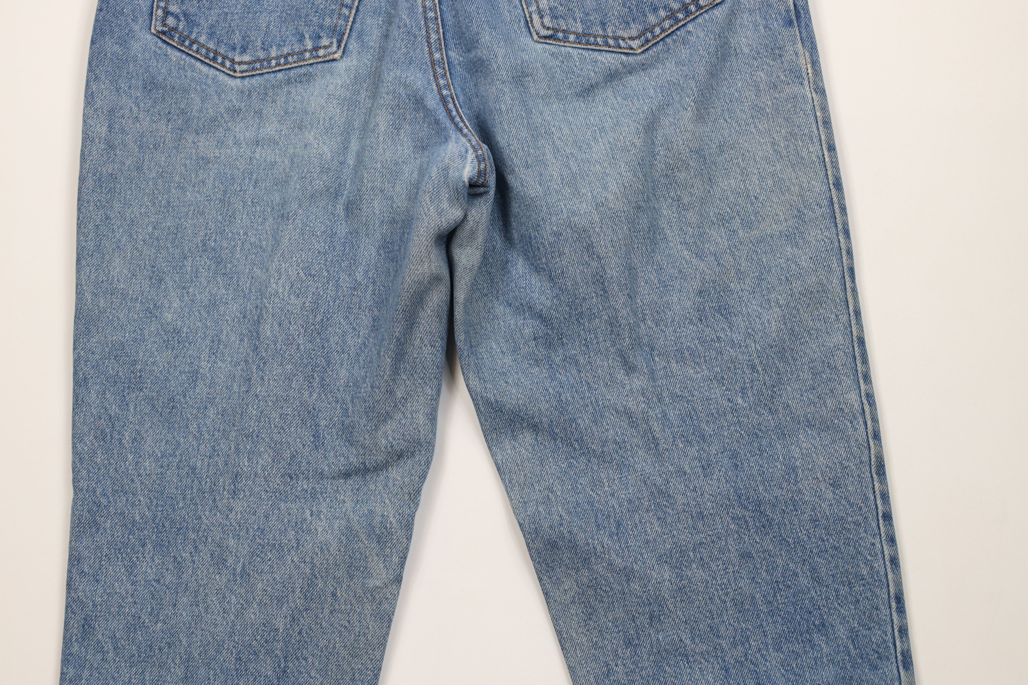 Guess Vintage 90s Guess Fly Tapered Leg Denim Jeans Blue USA Size US 30 / EU 46 - 13 Thumbnail
