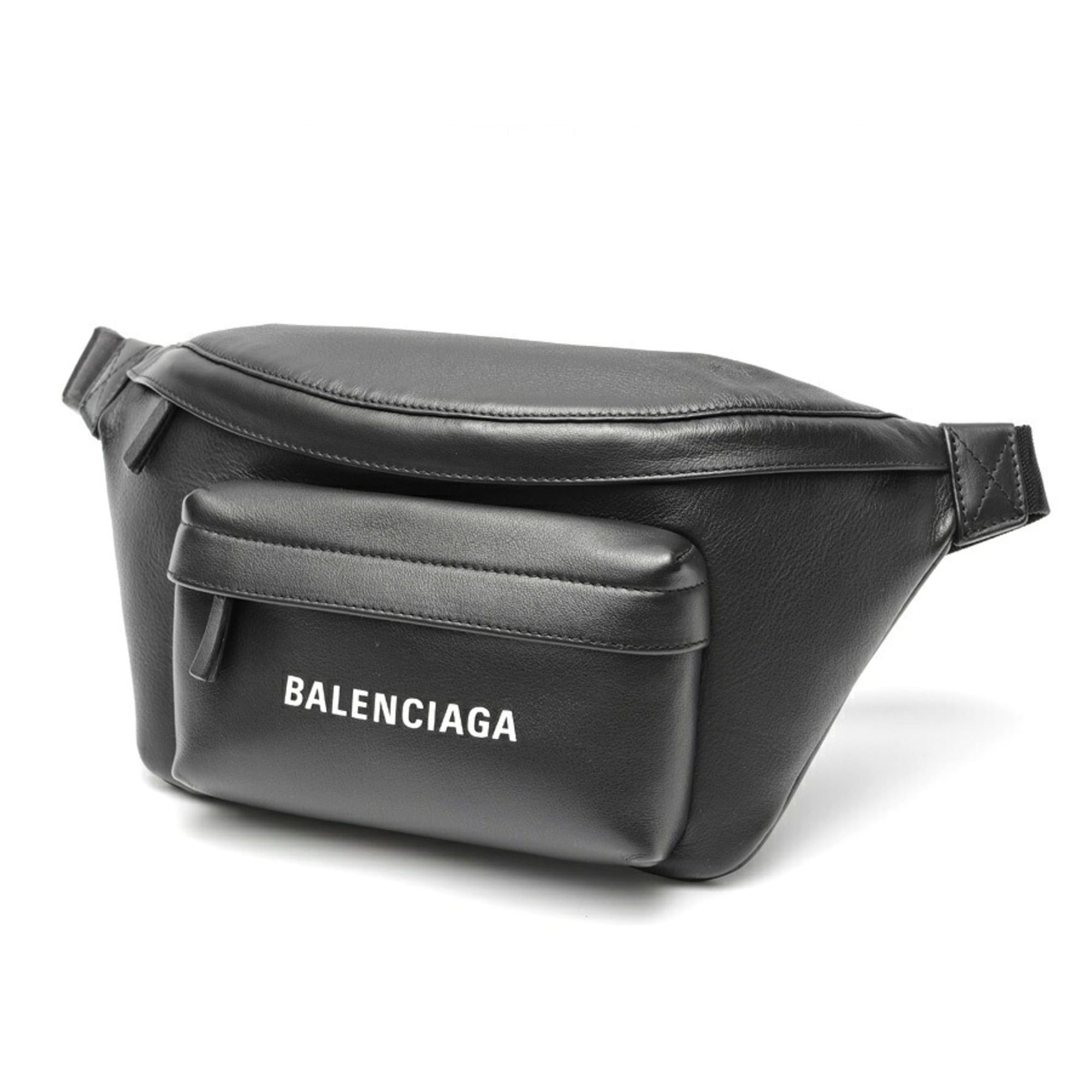 Balenciaga Balenciaga Everyday Belt Bag Body 552375 Leather Black S-160086 Size ONE SIZE - 1 Thumbnail