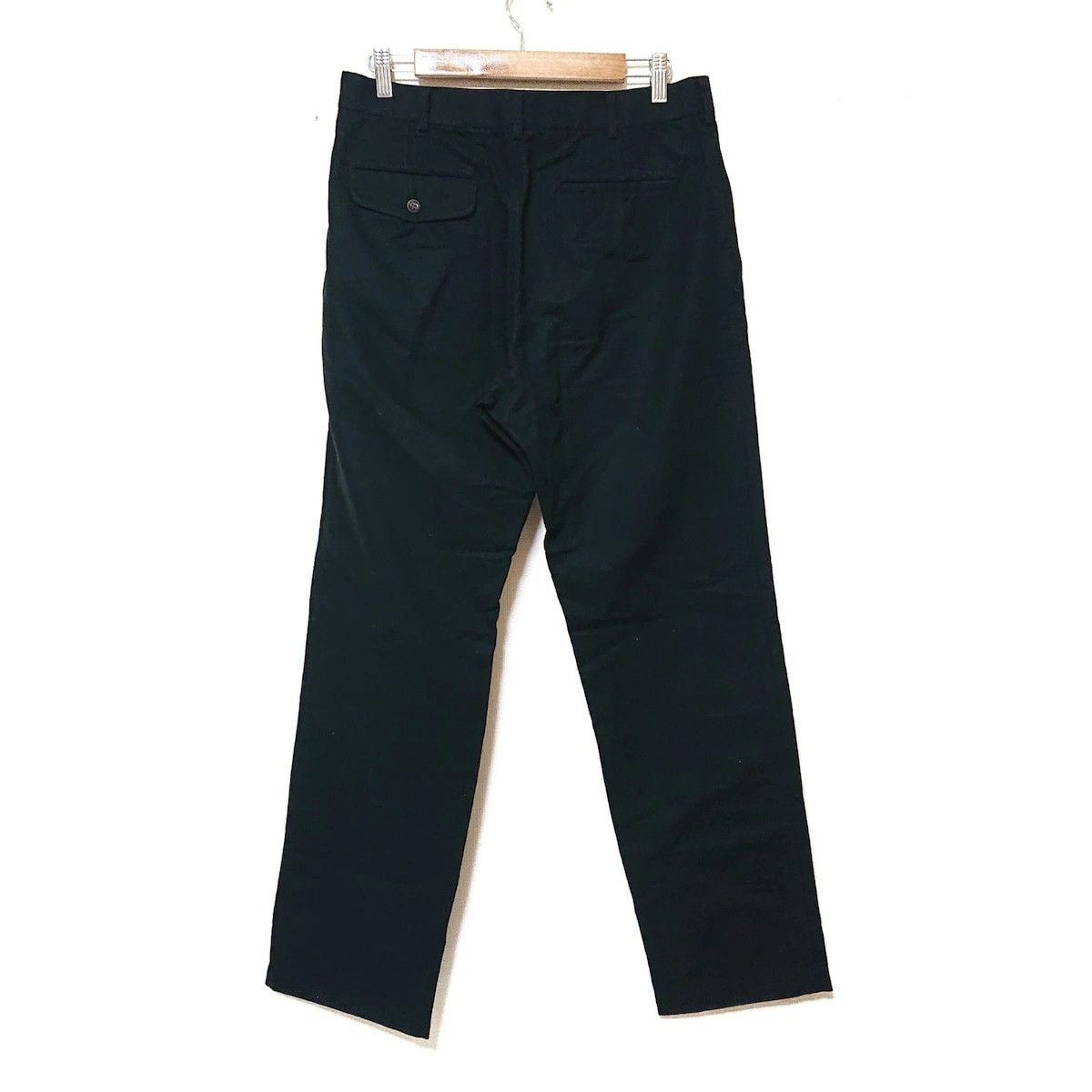 Comme des Garcons Homme Casual Pant full length cotton straight cut zipper Dark Navy Size US 31 - 2 Thumbnail