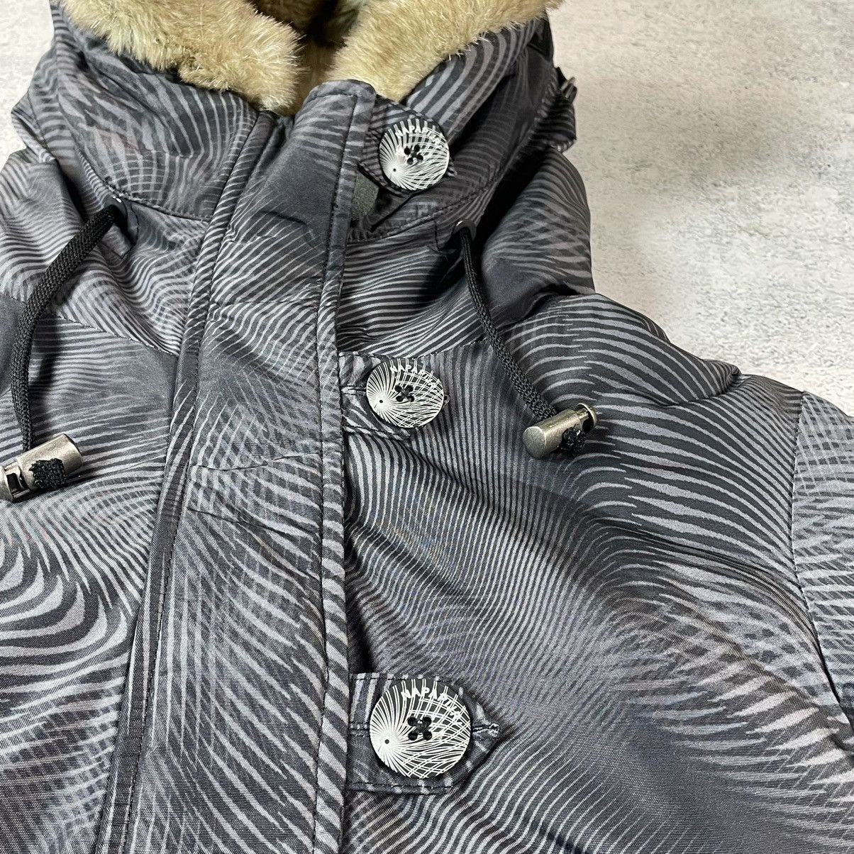 If Six Was Nine × Japanese Brand × Napapijri Avant Garde Opium Y2K Faux Fur Jacket Rick Owens Carti Style Size S / US 4 / IT 40 - 11 Thumbnail