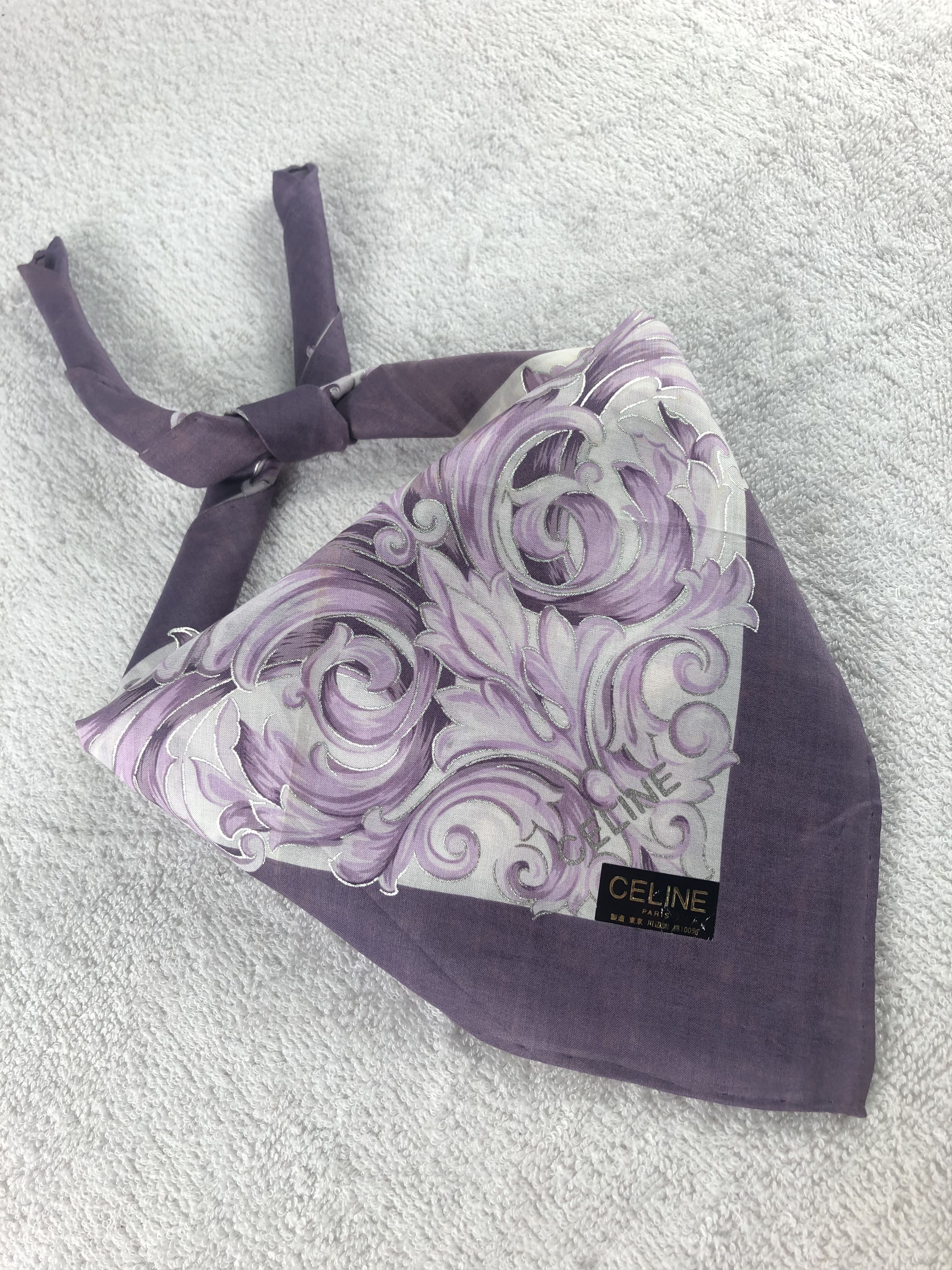 Celine Celine Handkerchief / Bandana / Neckerchief Size ONE SIZE - 2 Thumbnail