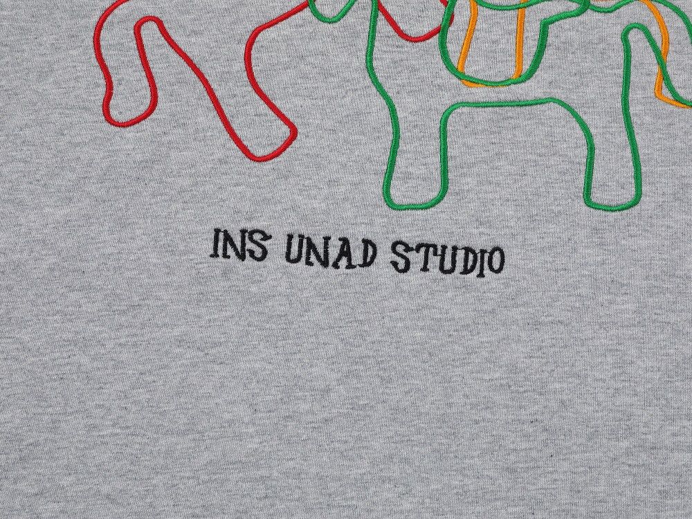 Japanese Brand Men's Casual Loose Color-Block T-Shirt with Horse Pattern Size US M / EU 48-50 / 2 - 4 Thumbnail