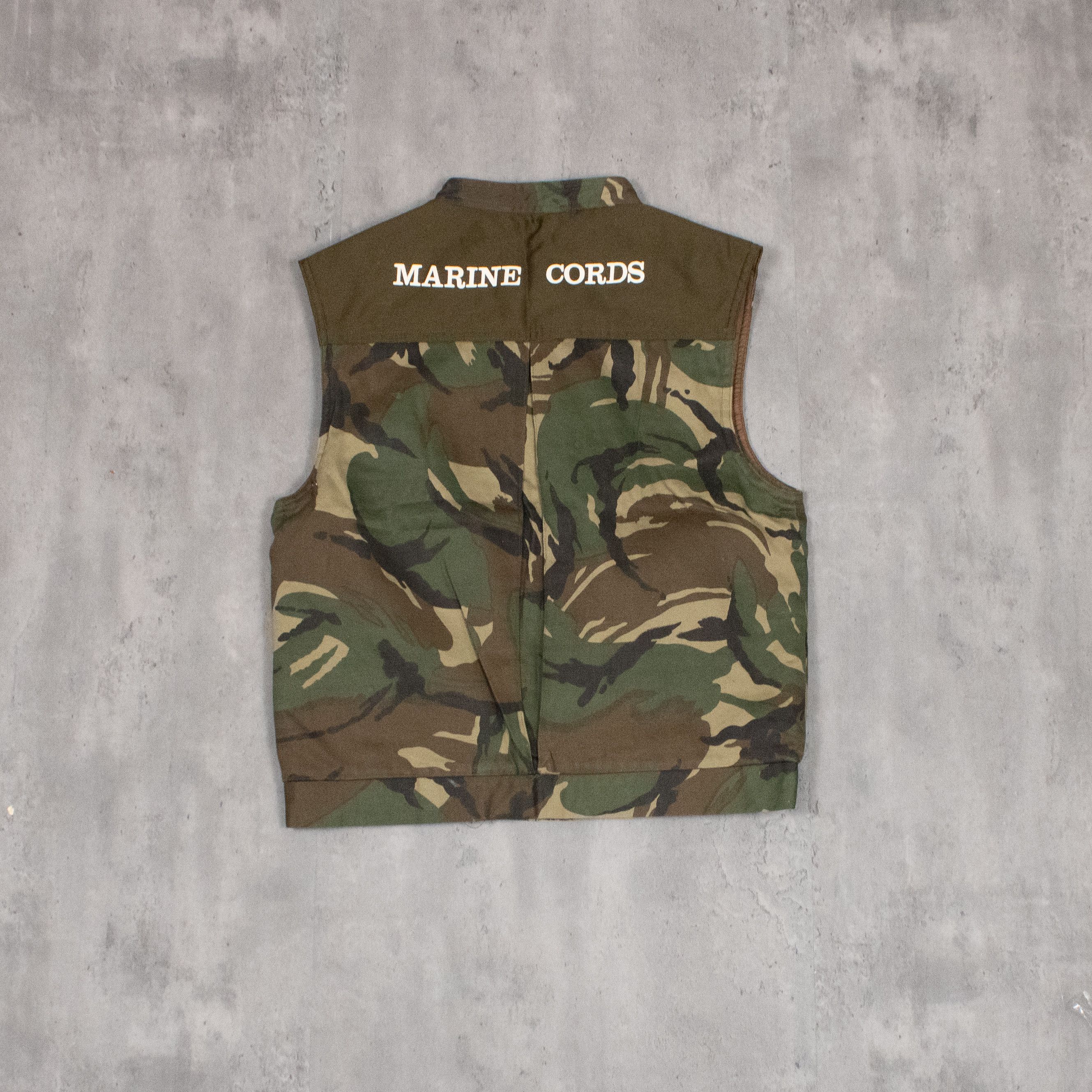 Japanese Brand Y2K 2000's Coaster Woodland Camo Marine Core Tactical Vest Size US XS / EU 42 / 0 - 6 Thumbnail